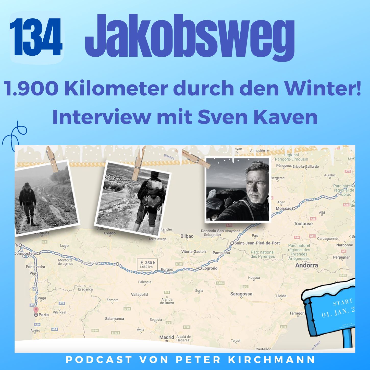 1.900 Kilometer durch den Winter! Jakobsweg 2023 mit Sven Kaven (134)