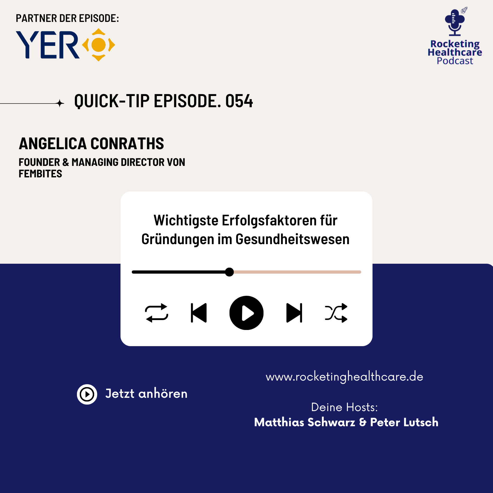 QuickTips #54: Mit Angelica Conraths, Founder & Managing Director von fembites QuickTips #54: Mit Angelica Conraths, Founder & Managing Director von fembites