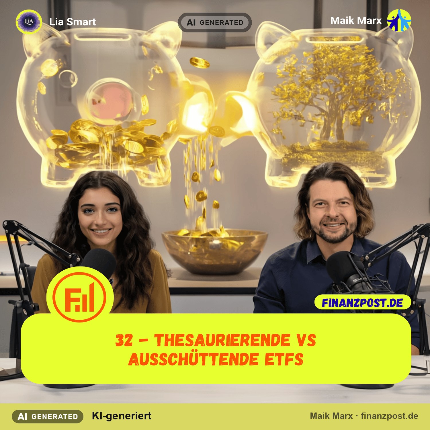 32 – Thesaurierende vs. ausschüttende ETFs – Was ist besser? episode artwork