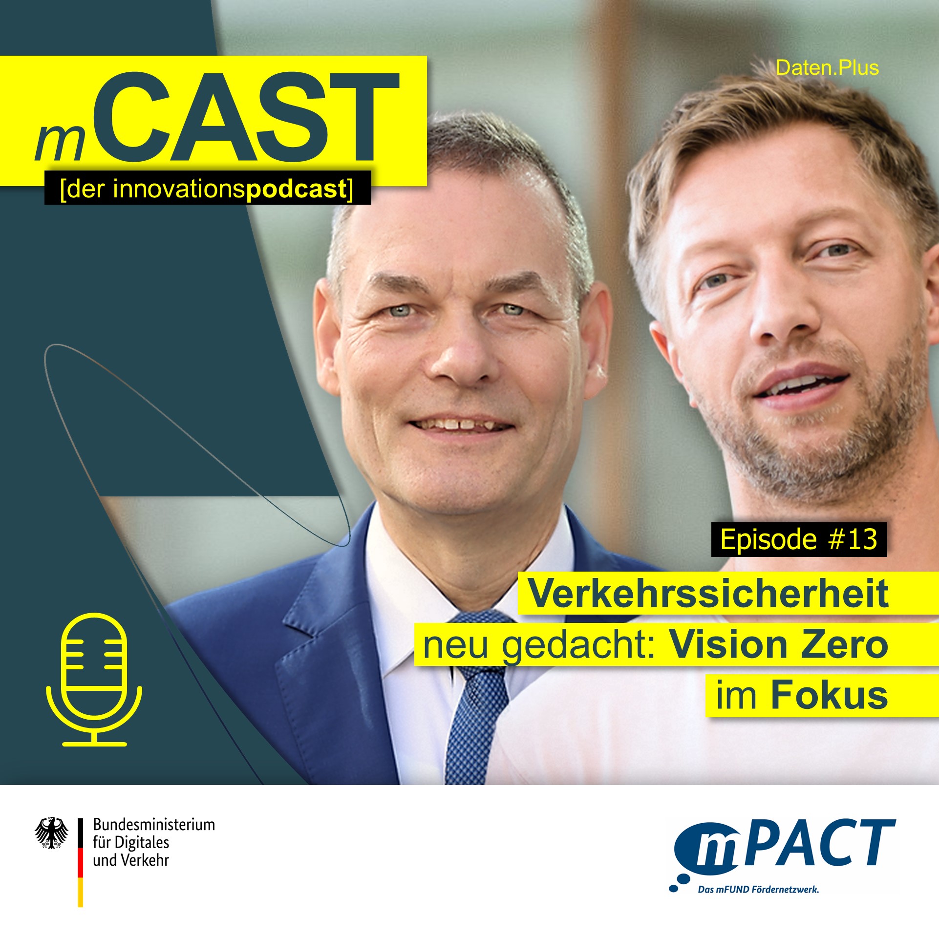 mCAST - Der Innovationspodcast: Forschung für die Mobilität der Zukunft