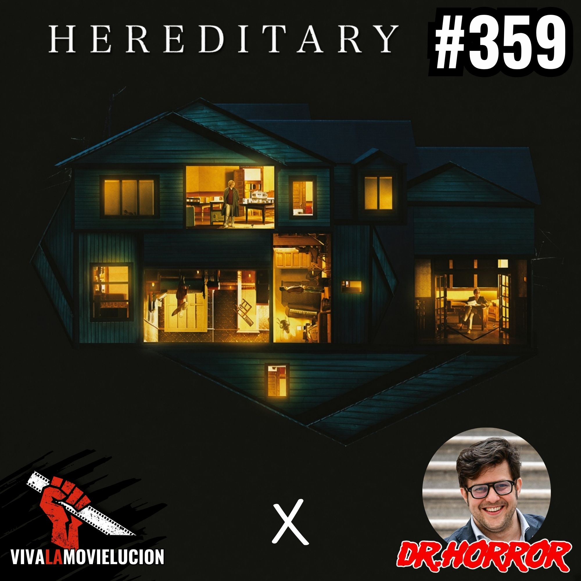 Hereditary - Ari Asters Horror-Meisterwerk mit Toni Collette im Spoiler-Talk mit Dr. Horror | #359 episode artwork