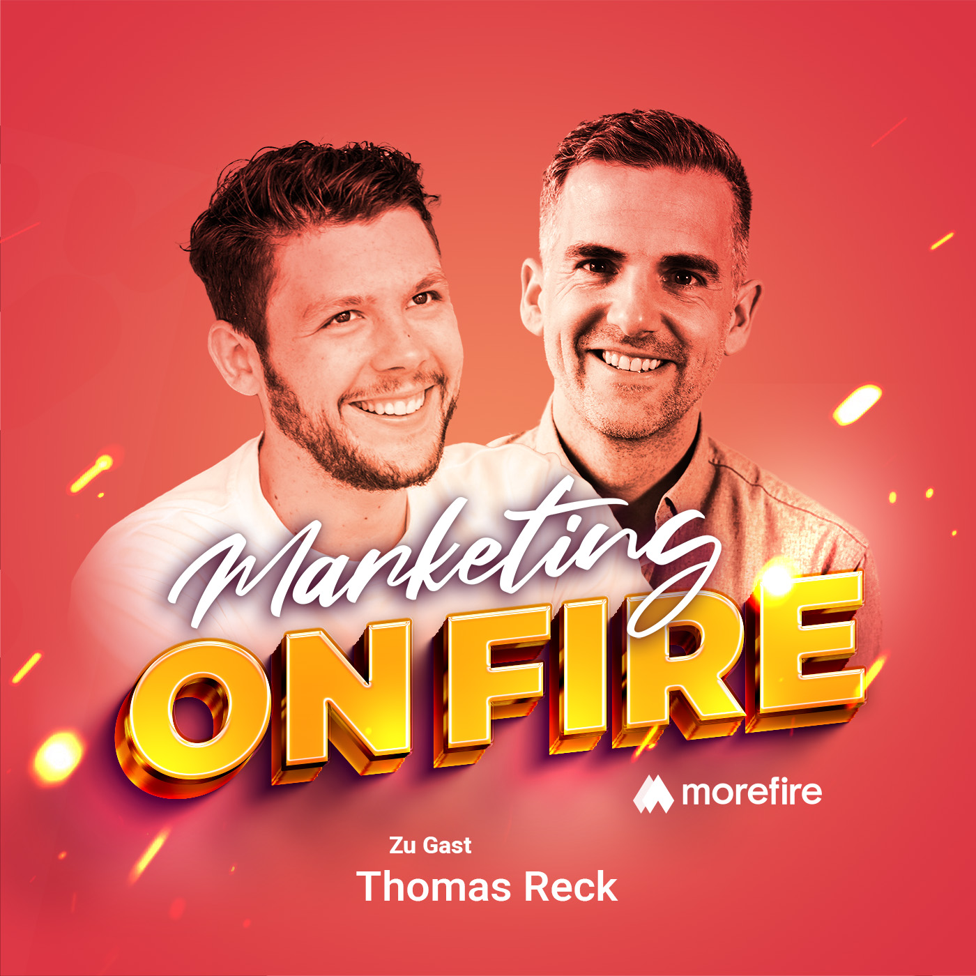 LinkedIn Content FAQs beantwortet | Marketing on fire #153 episode artwork