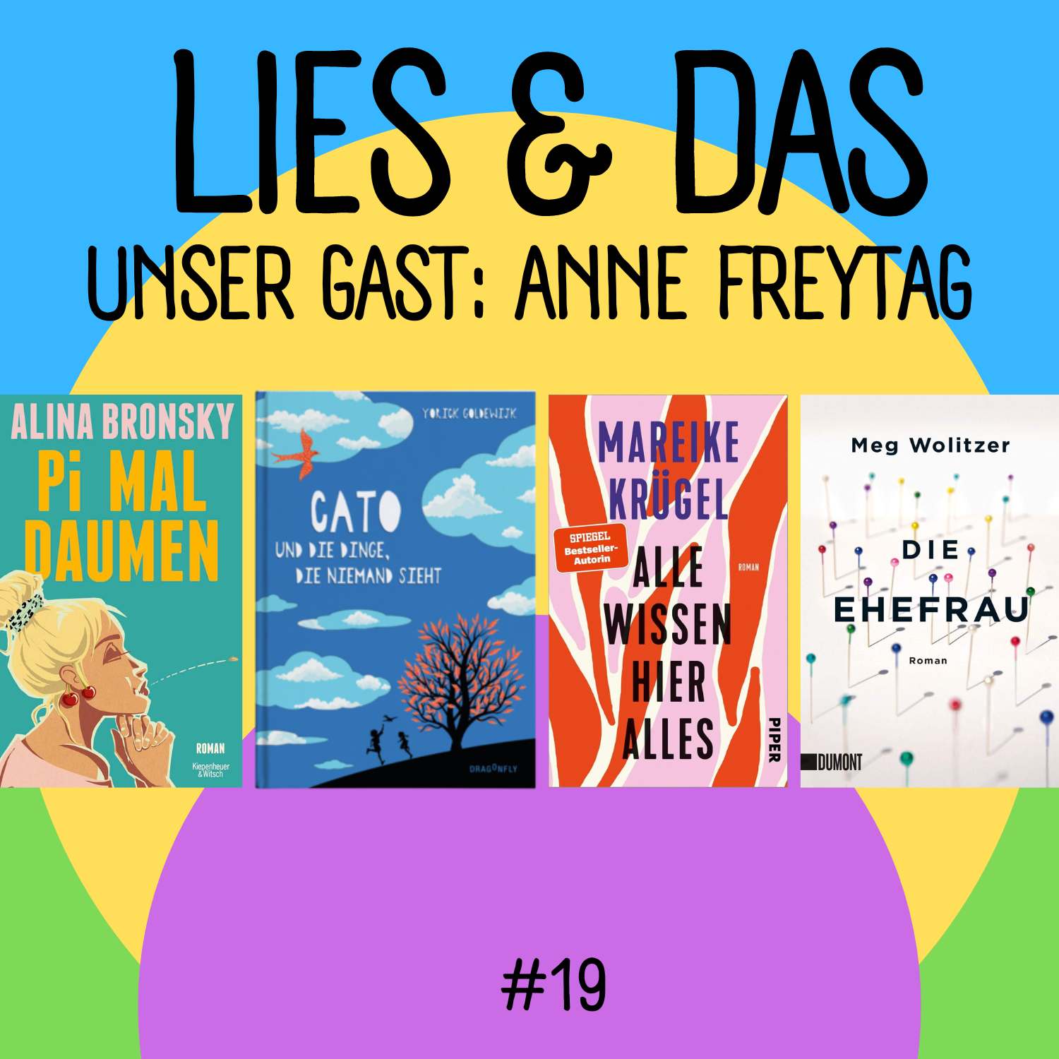 Lies und das - der Podcast für alle, die gerne Bücher lesen