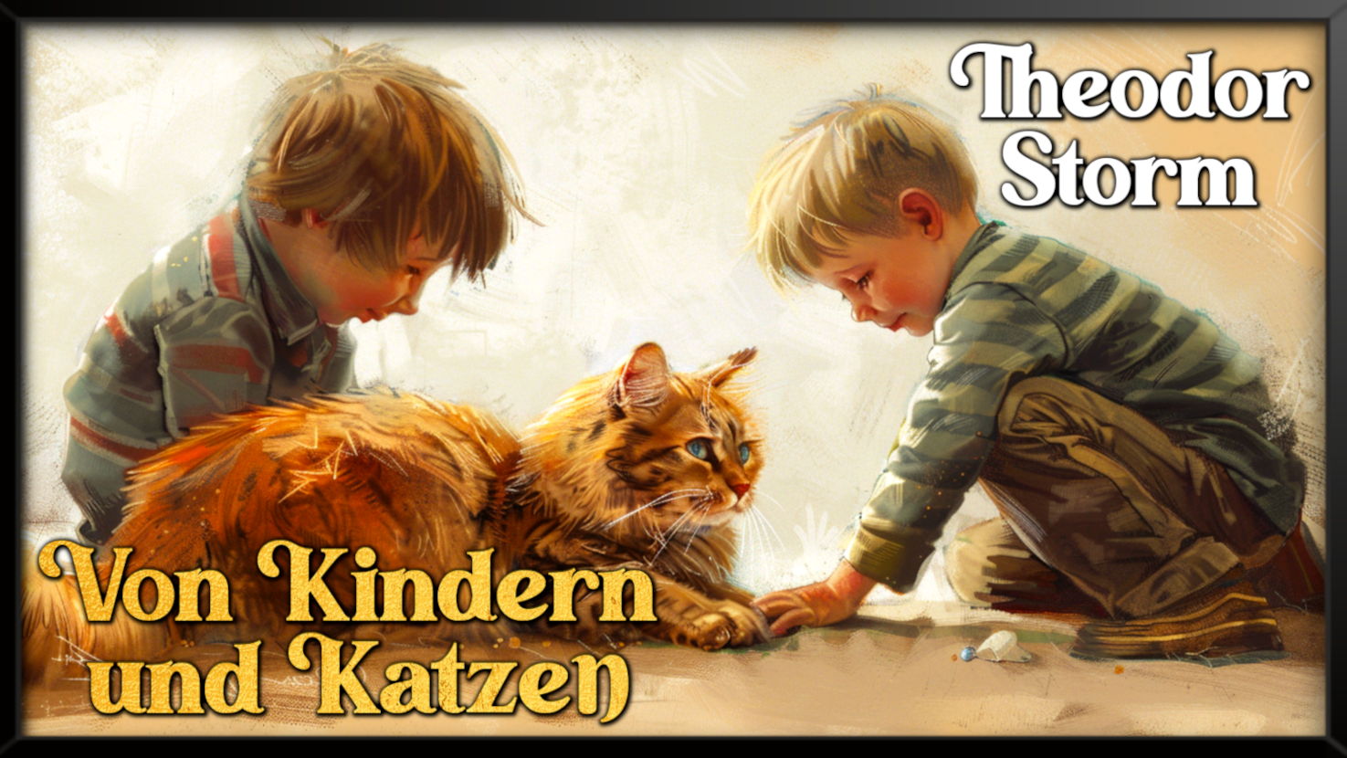 #130 - Theodor Storm: Von Kindern und Katzen | Hörbuch zum Einschlafen