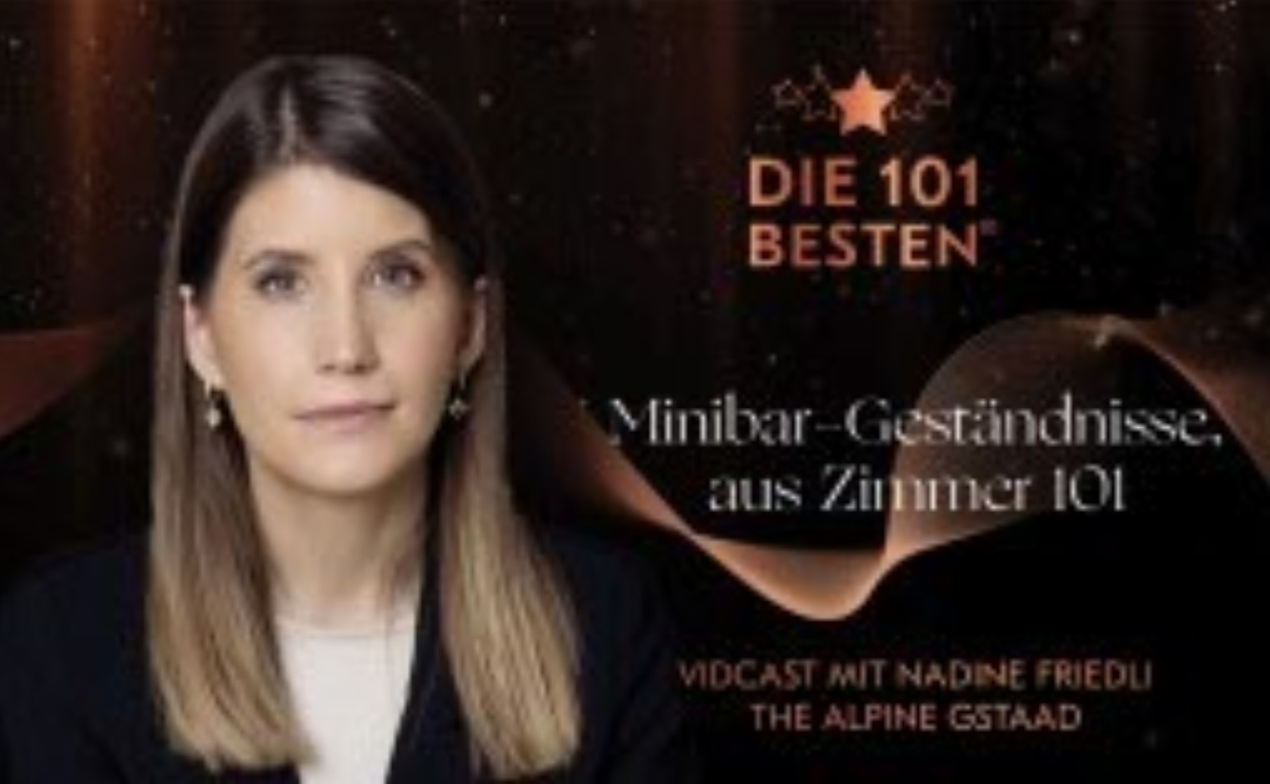 Nadine Friedli auf Besuch an der "Minibar im Zimmer 101"