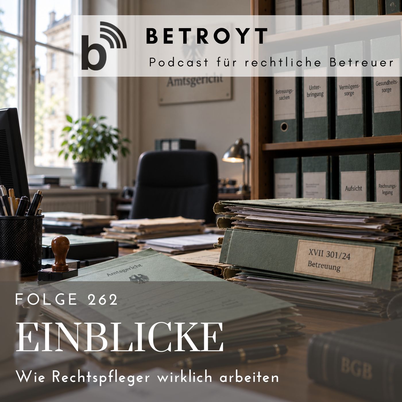 Folge 262 Einblicke - Wie Rechtspfleger wirklich arbeiten