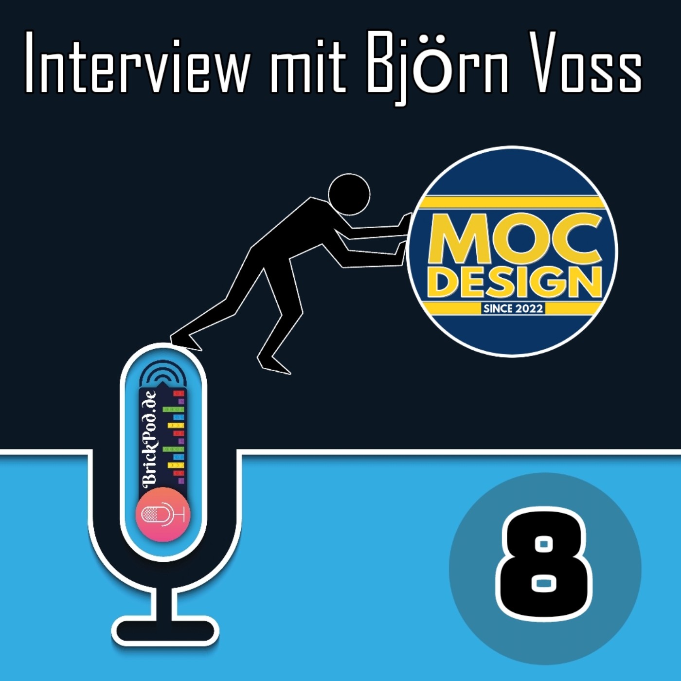 Klemmbaustein Podcast  - BrickPod.de