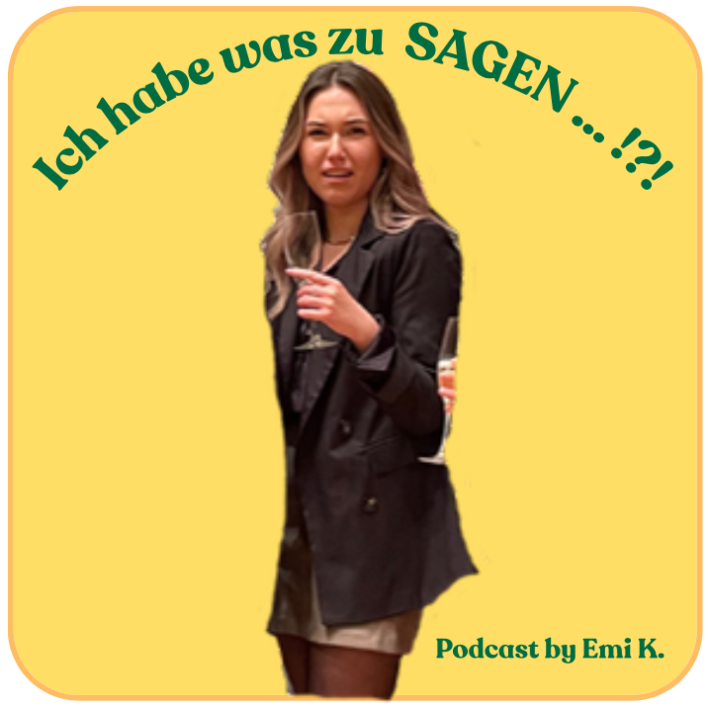 Ich habe was zu sagen ... podcast artwork