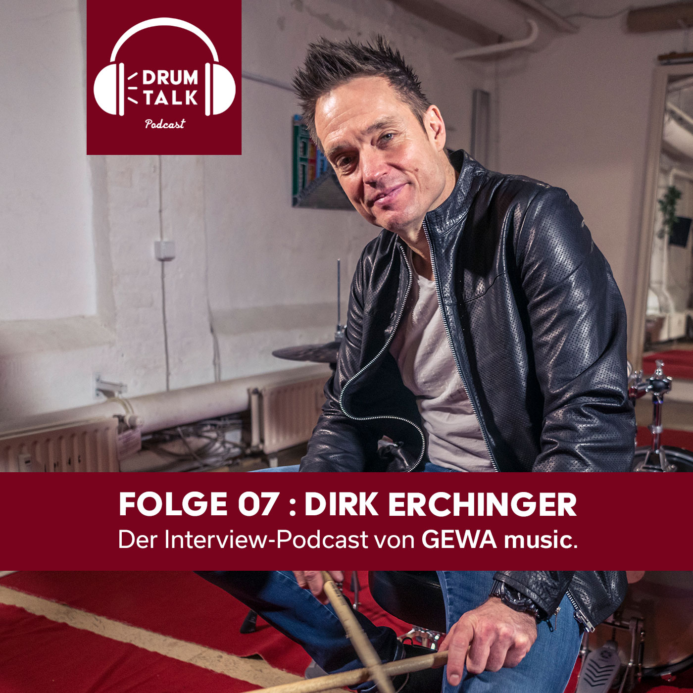 DrumTalk - der Interviewpodcast von GEWA music.