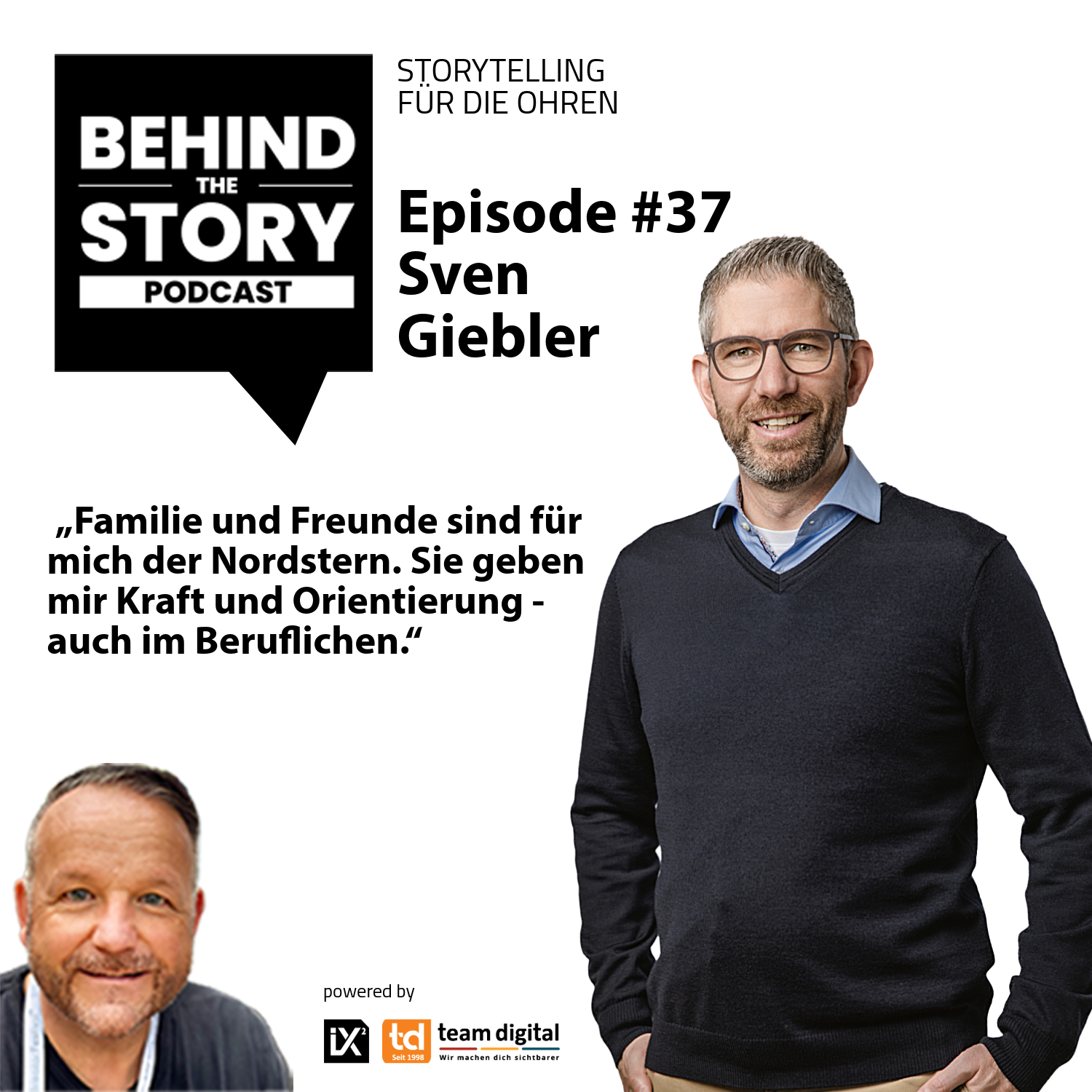 Von Beharrlichkeit und innerem Antrieb | Sven Giebler | BTS #37 episode artwork