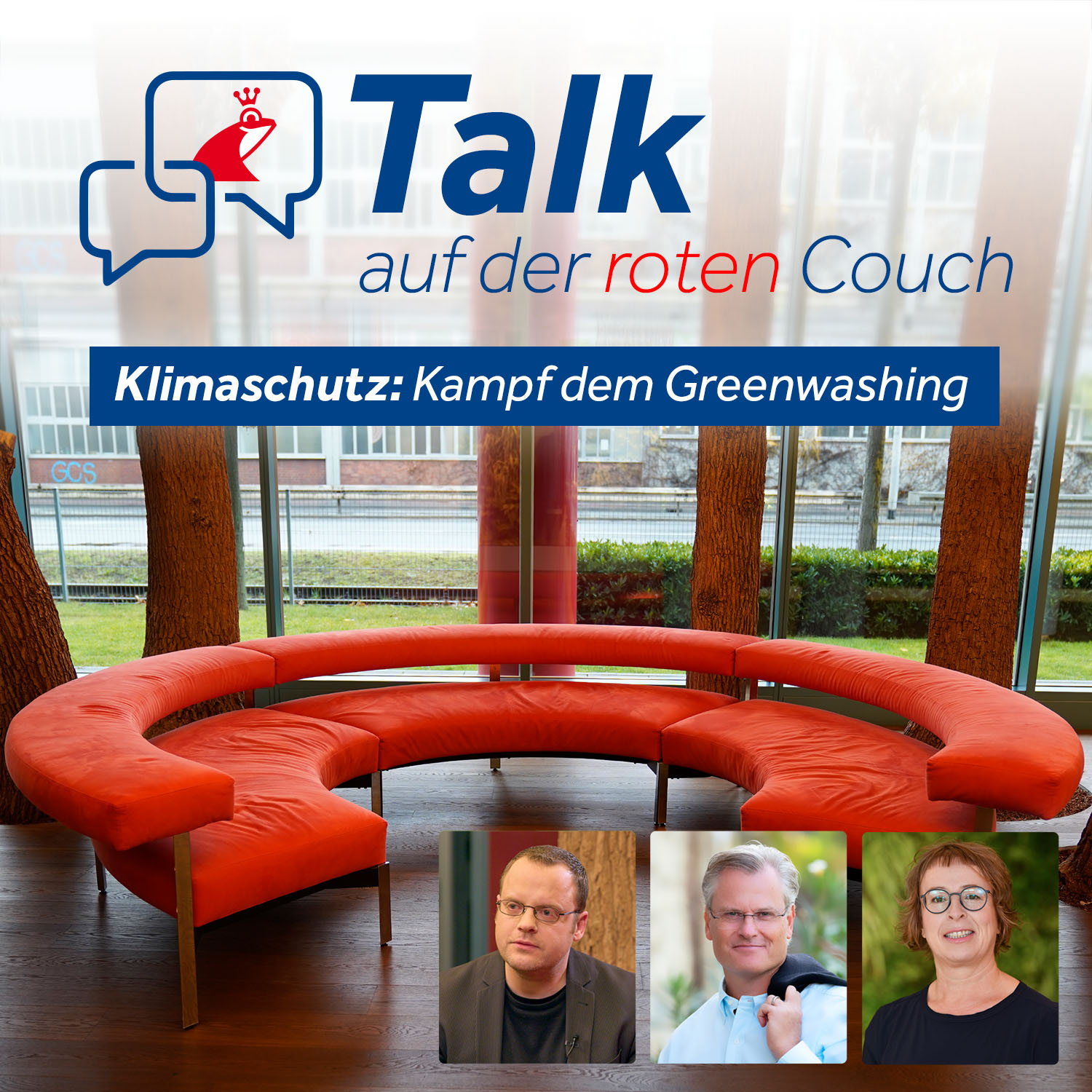 Talk auf der roten Couch