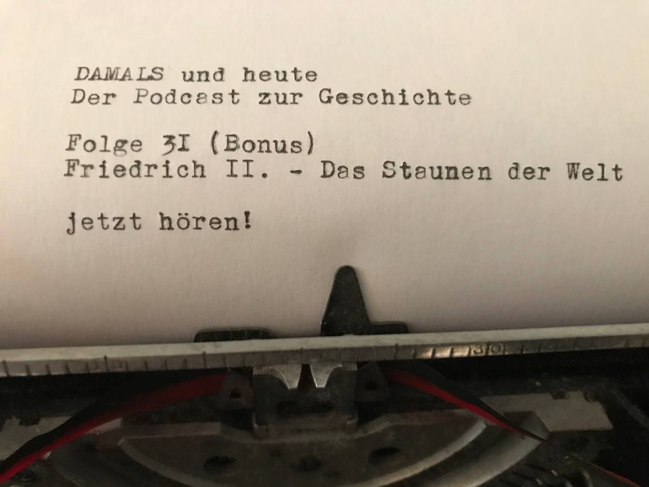 Folge 31 (Bonus) - Friedrich II. - Das Staunen der Welt