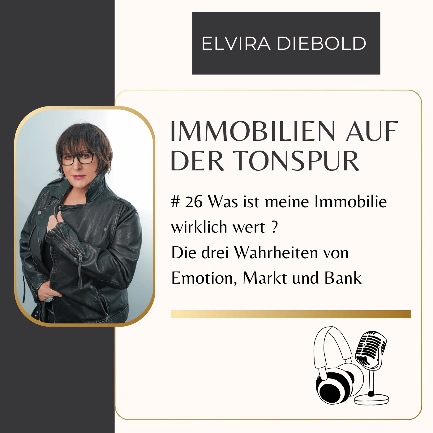 Elvira Diebold: Immobilien auf der Tonspur