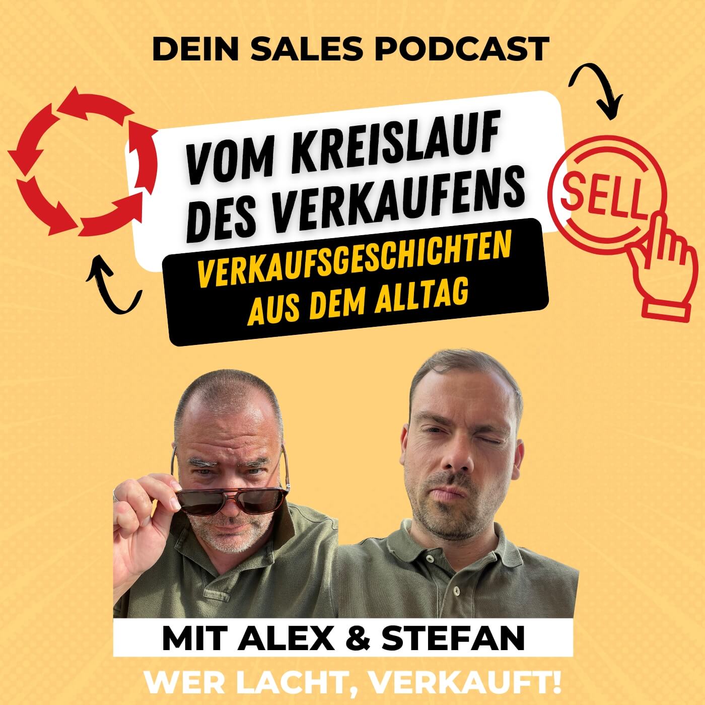 Wer lacht verkauft! Dein Sales Podcast für mehr Spaß im Verkauf.