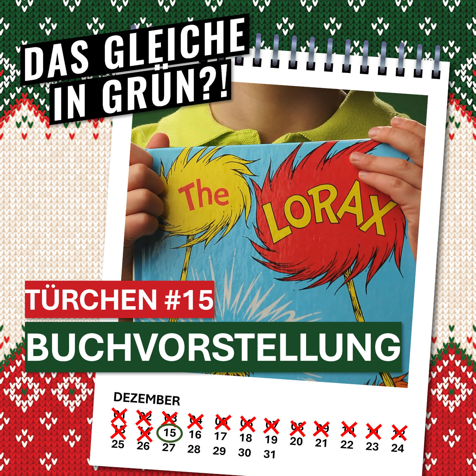 Das Gleiche in Grün?!