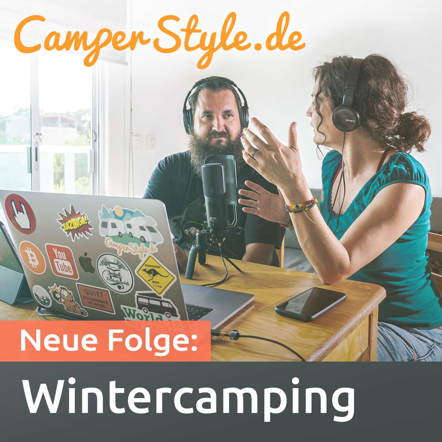 Podcast: Wintercamping mit Björn (Transitfrei.de), Frohmi & Bo (Stranddeko.com) und Dominic (camperontour.net)