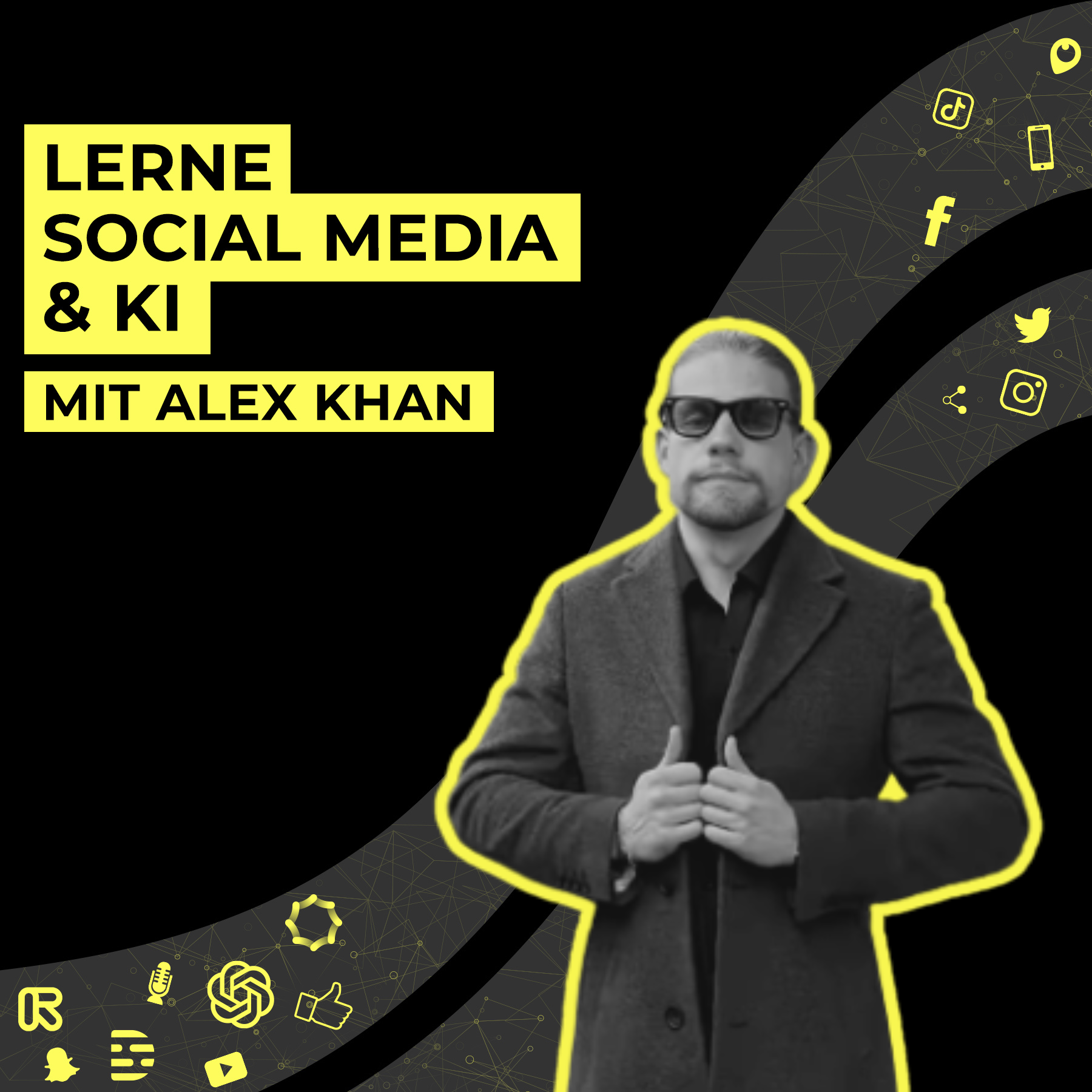Lerne Social Media & K.I. mit Alex Khan