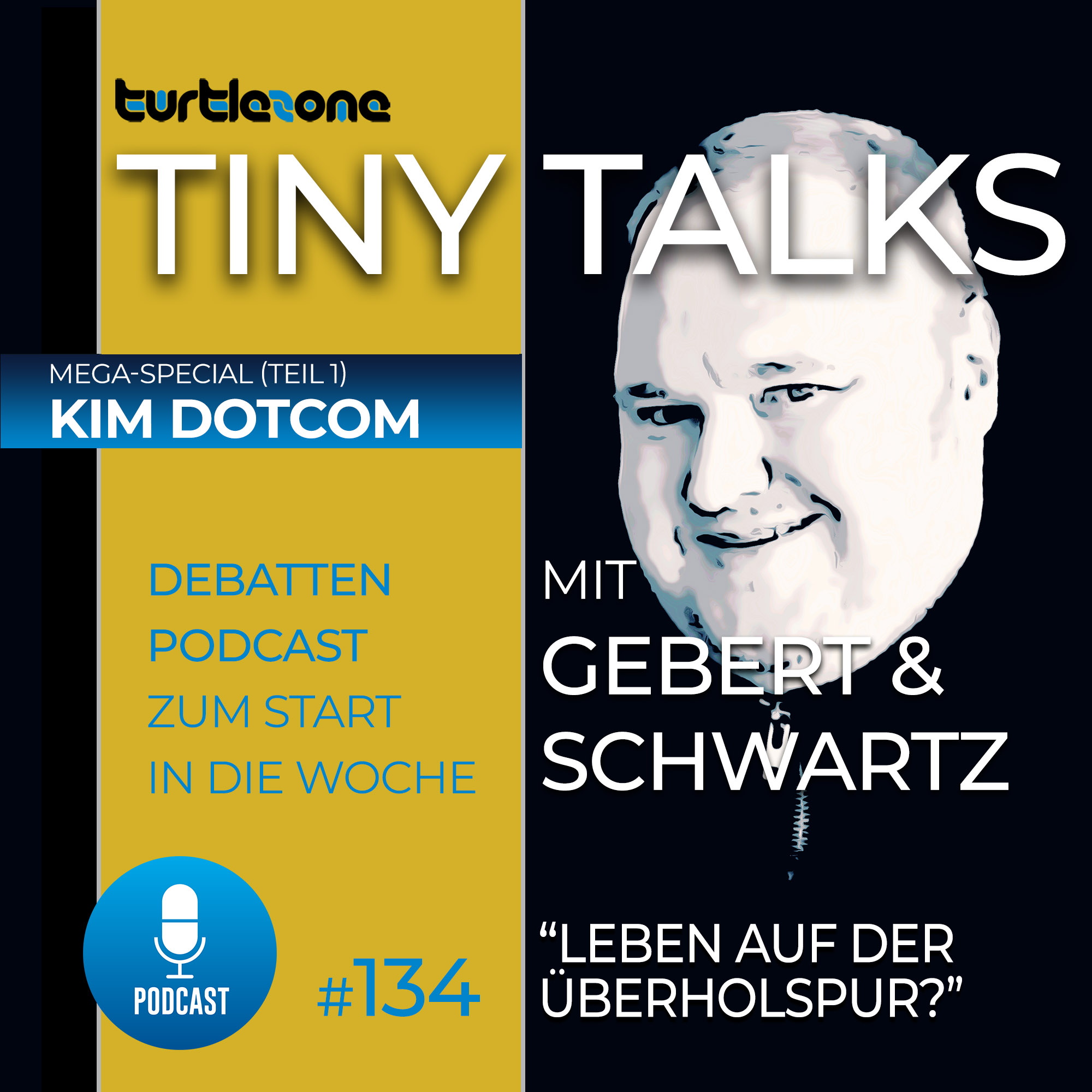 Turtlezone Tiny Talks - Der Debatten-Podcast mit Gebert und Schwartz
