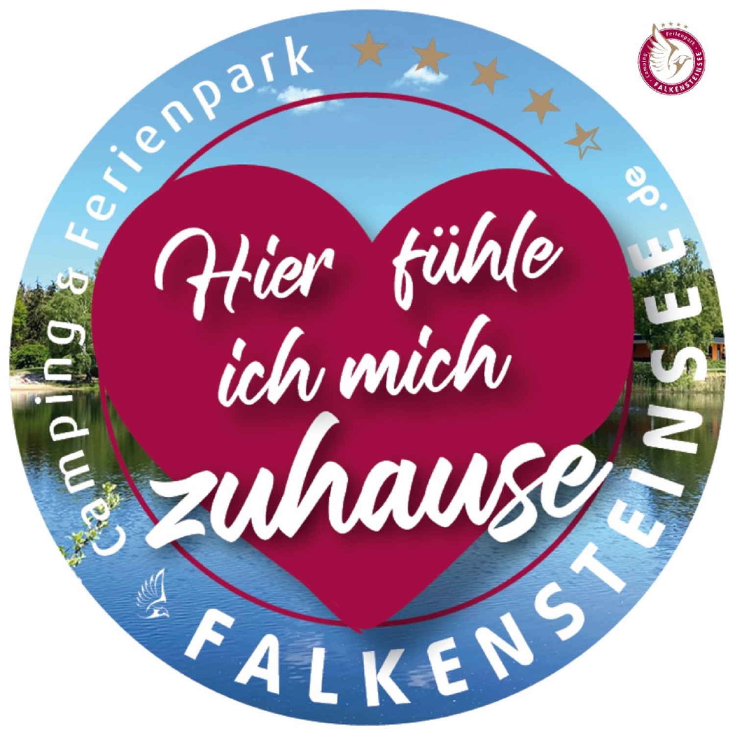 Der Falkensteinsee - Campingoase im Oldenburger Land