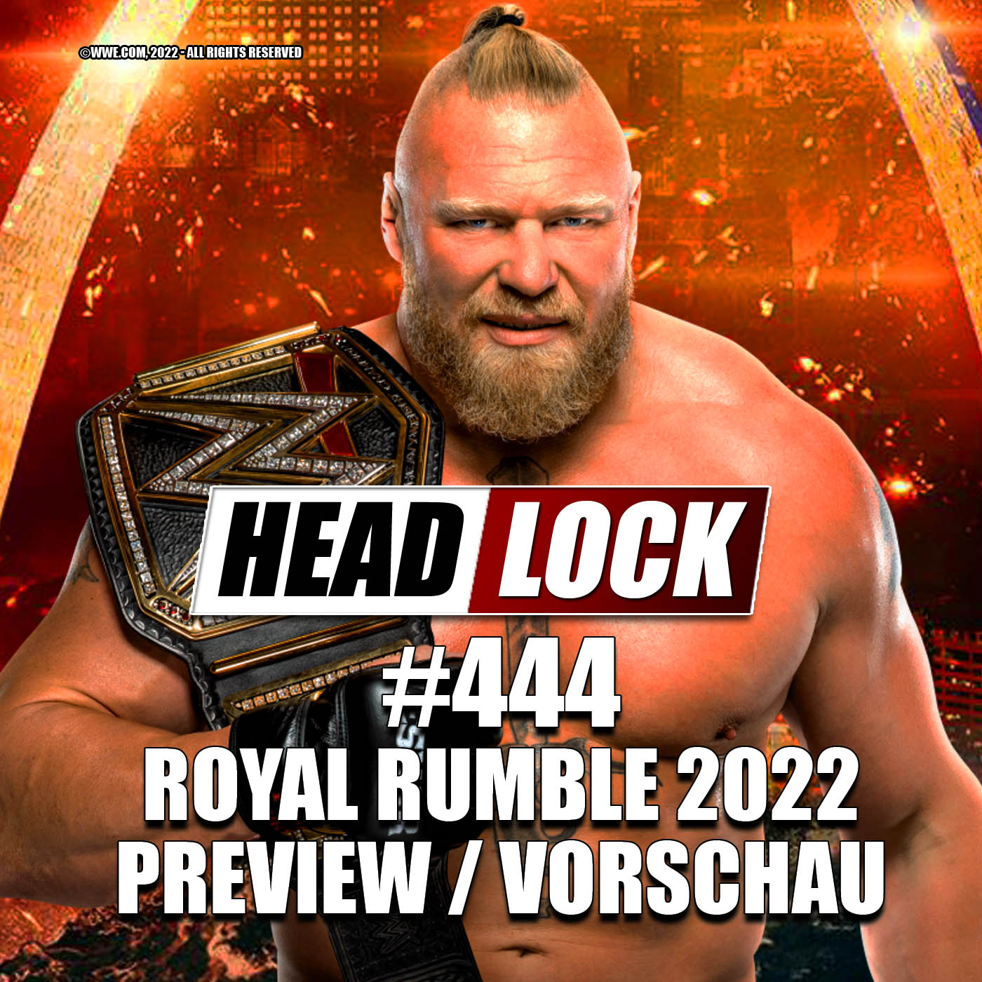 #444: WWE Royal Rumble 2022 (Preview / Vorschau) - WER LÖST DAS WRESTLEMANIA-TICKET? episode artwork