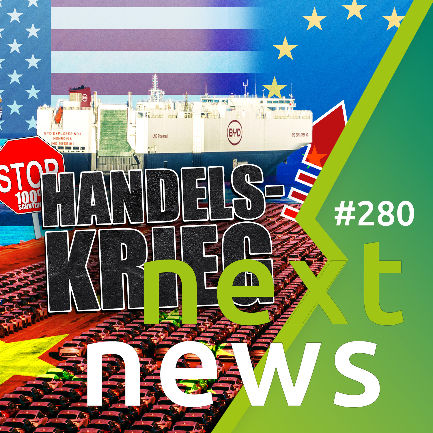 nextnews: ADAC Pannenstatistik, China Strafzölle, Tesla-Standard, Laden günstiger, Kia EV6 Facelift episode artwork