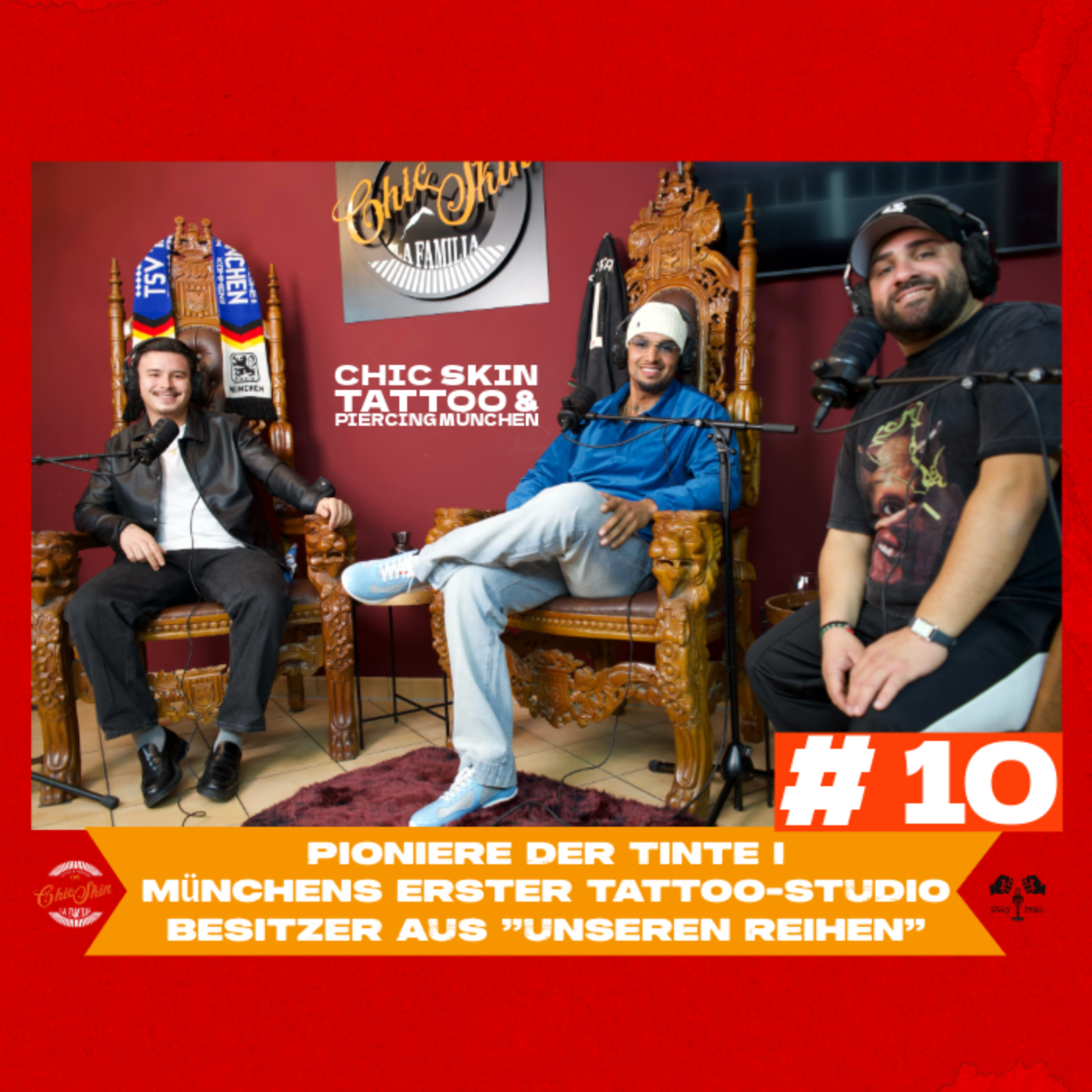 # 10 I Pioniere der Tinte: Münchens erster Tattoo-Studio Besitzer aus "unseren Reihen" ✊🏽 episode artwork