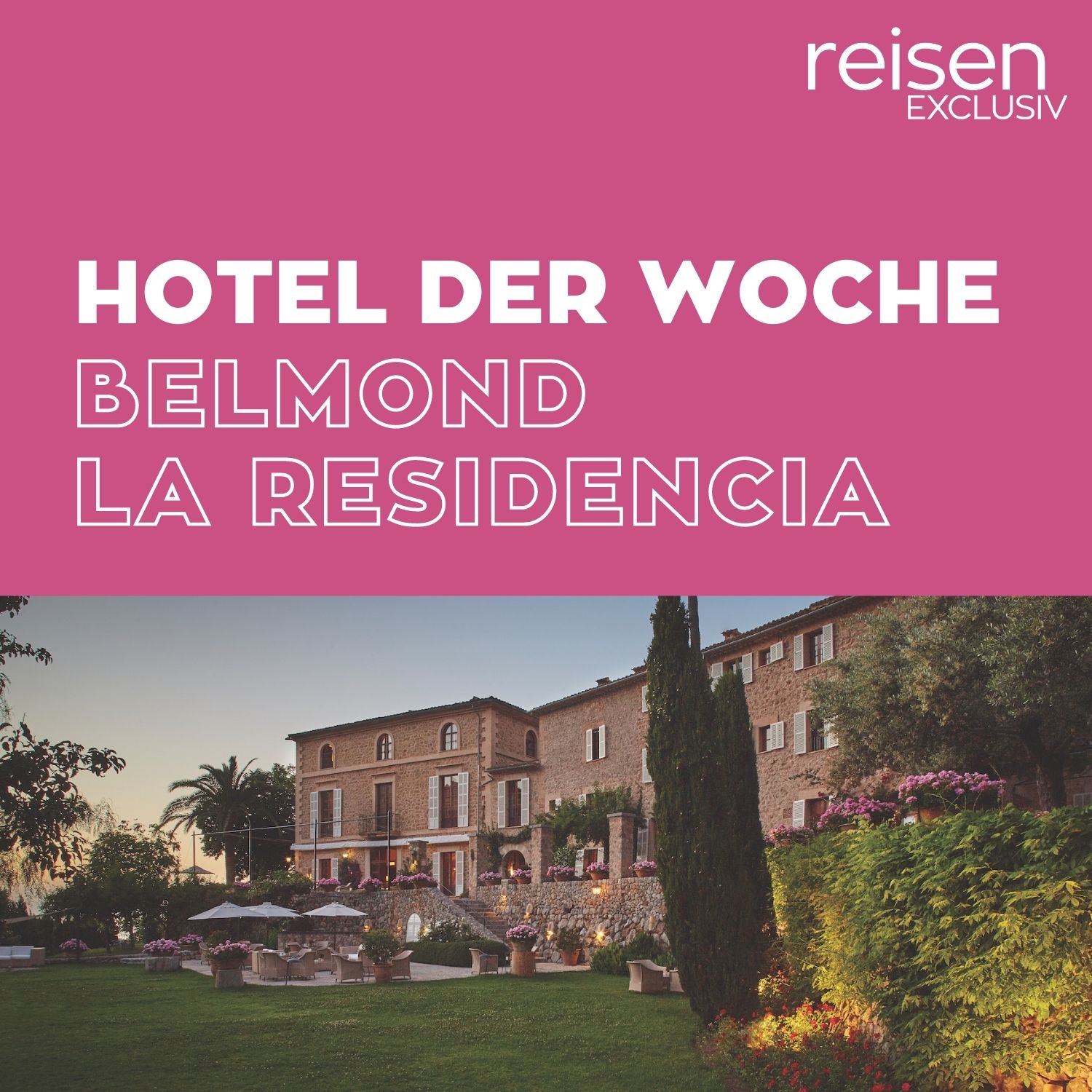 Hotel der Woche - Der Hotel-Podcast von reisen EXCLUSIV