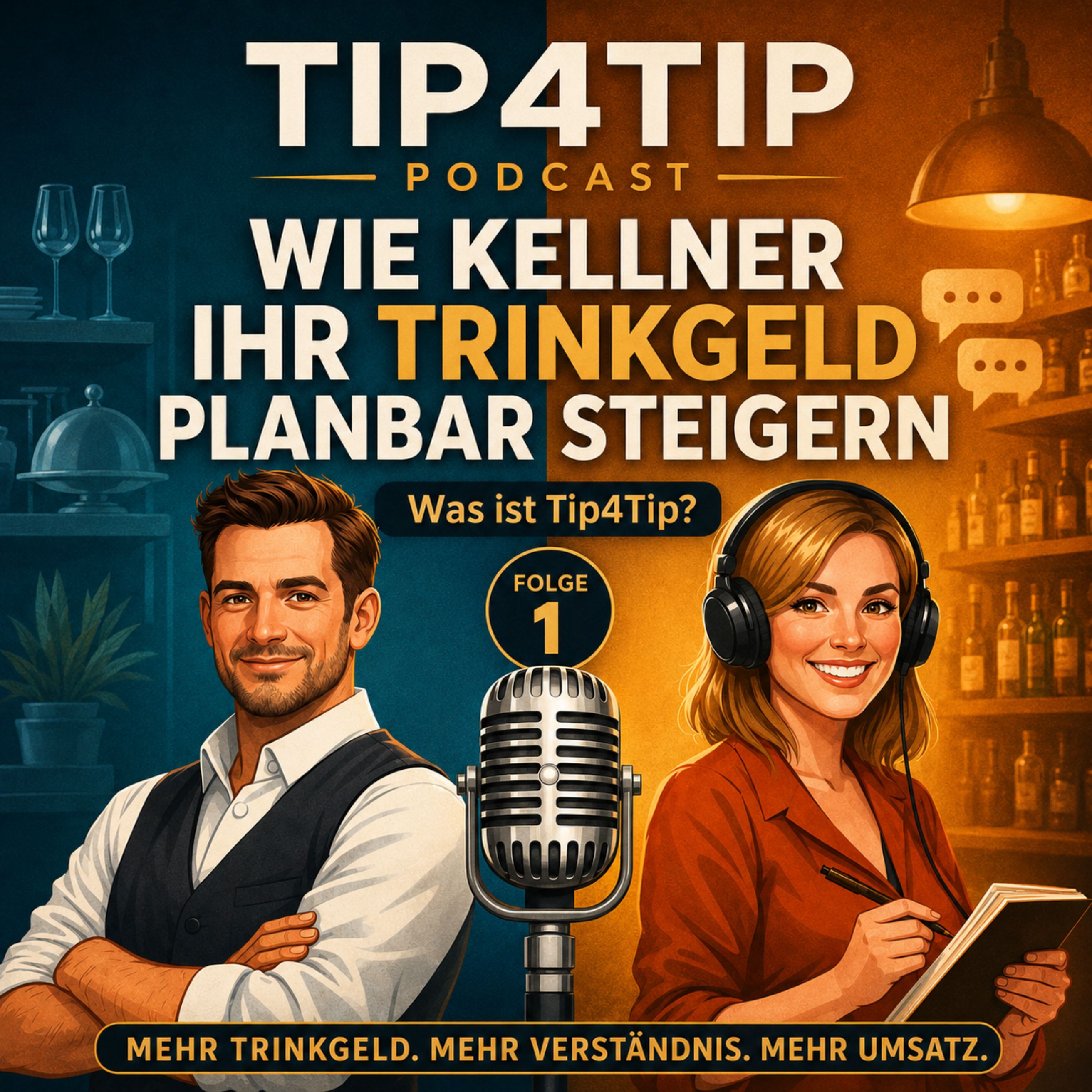 Wie Kellner ihr Trinkgeld planbar verdoppeln – Was ist Tip4Tip? episode artwork