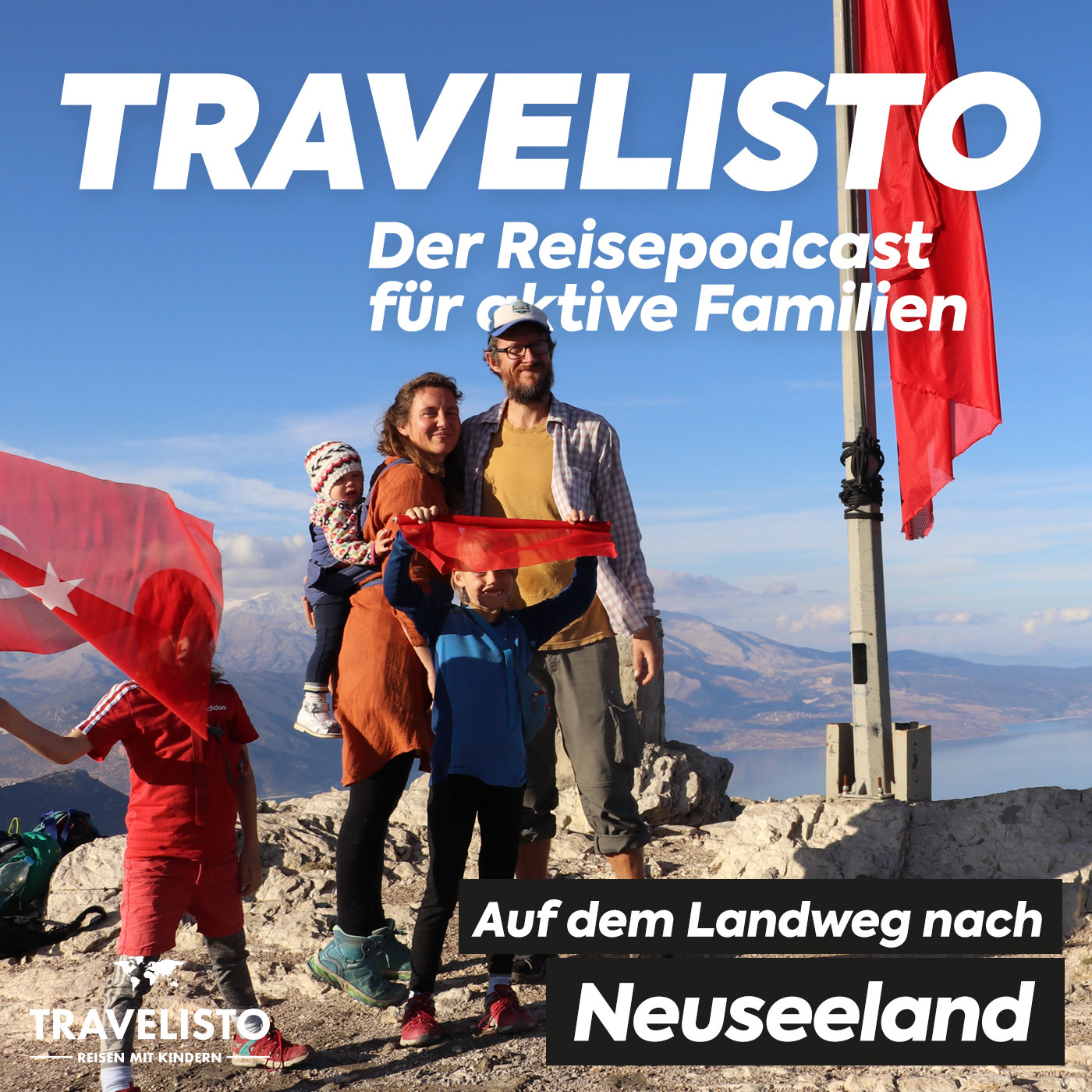 Travelisto - Der Reise-Podcast für aktive Familien - Reisen mit Kindern mit Jenny und Andi