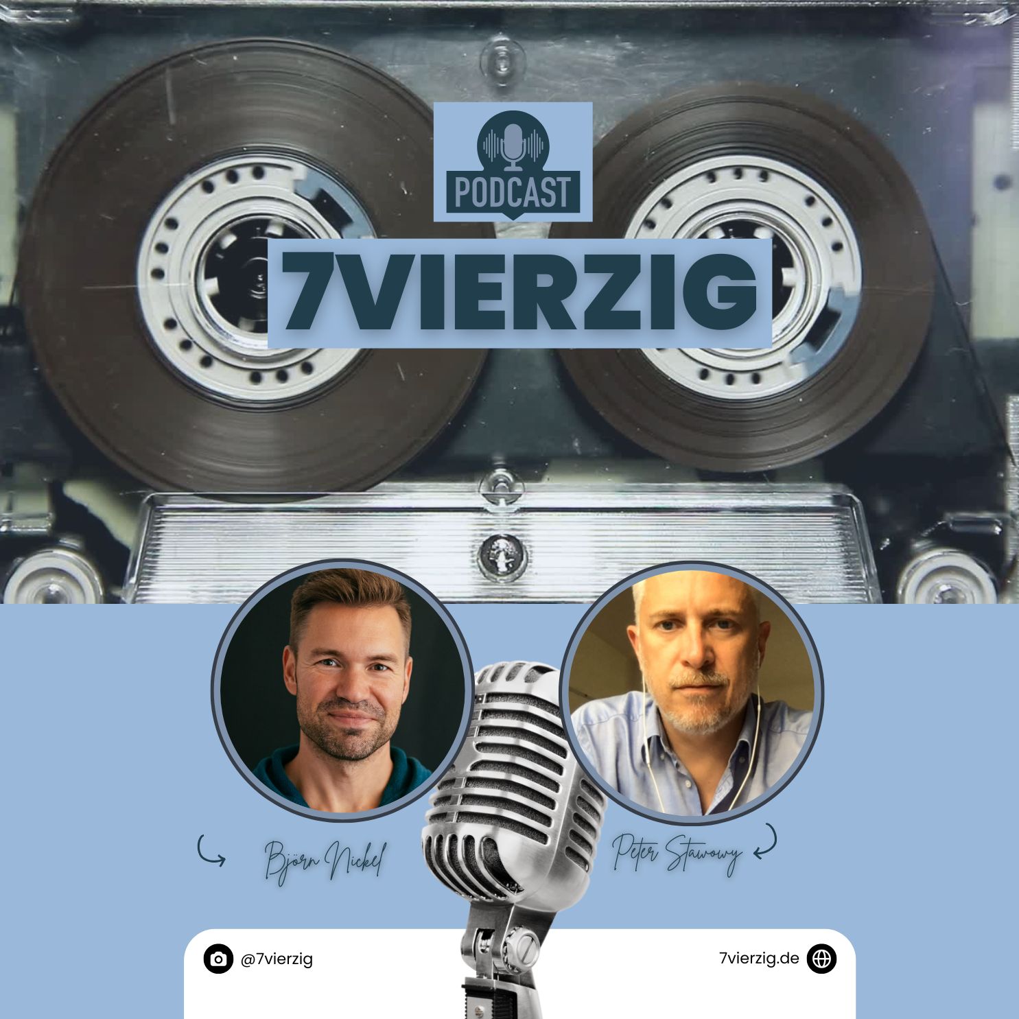7VIERZIG - Der Podcast von, für und mit Männern im mittleren Alter