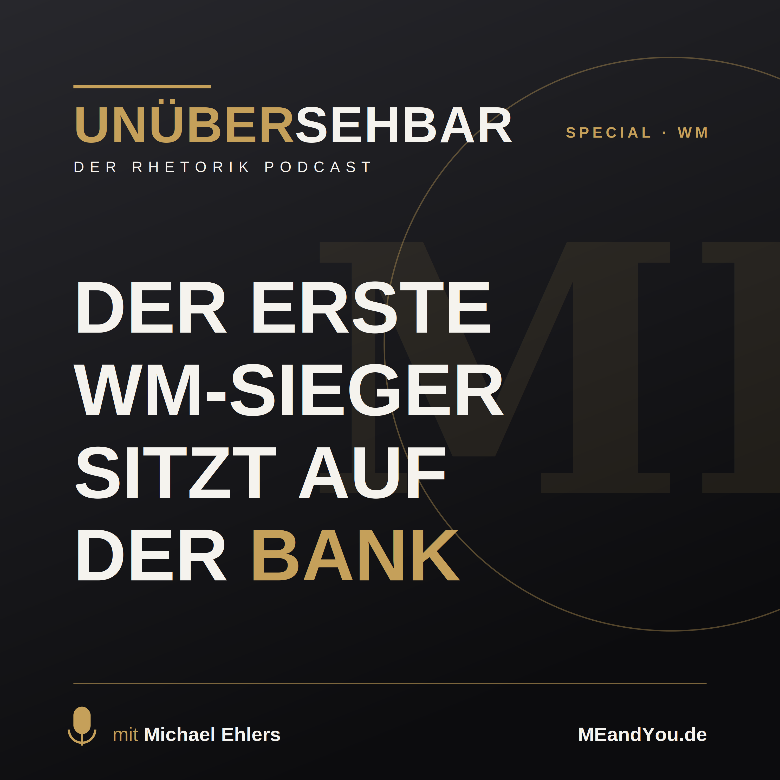 Der erste WM-Sieger sitzt auf der Bank episode artwork