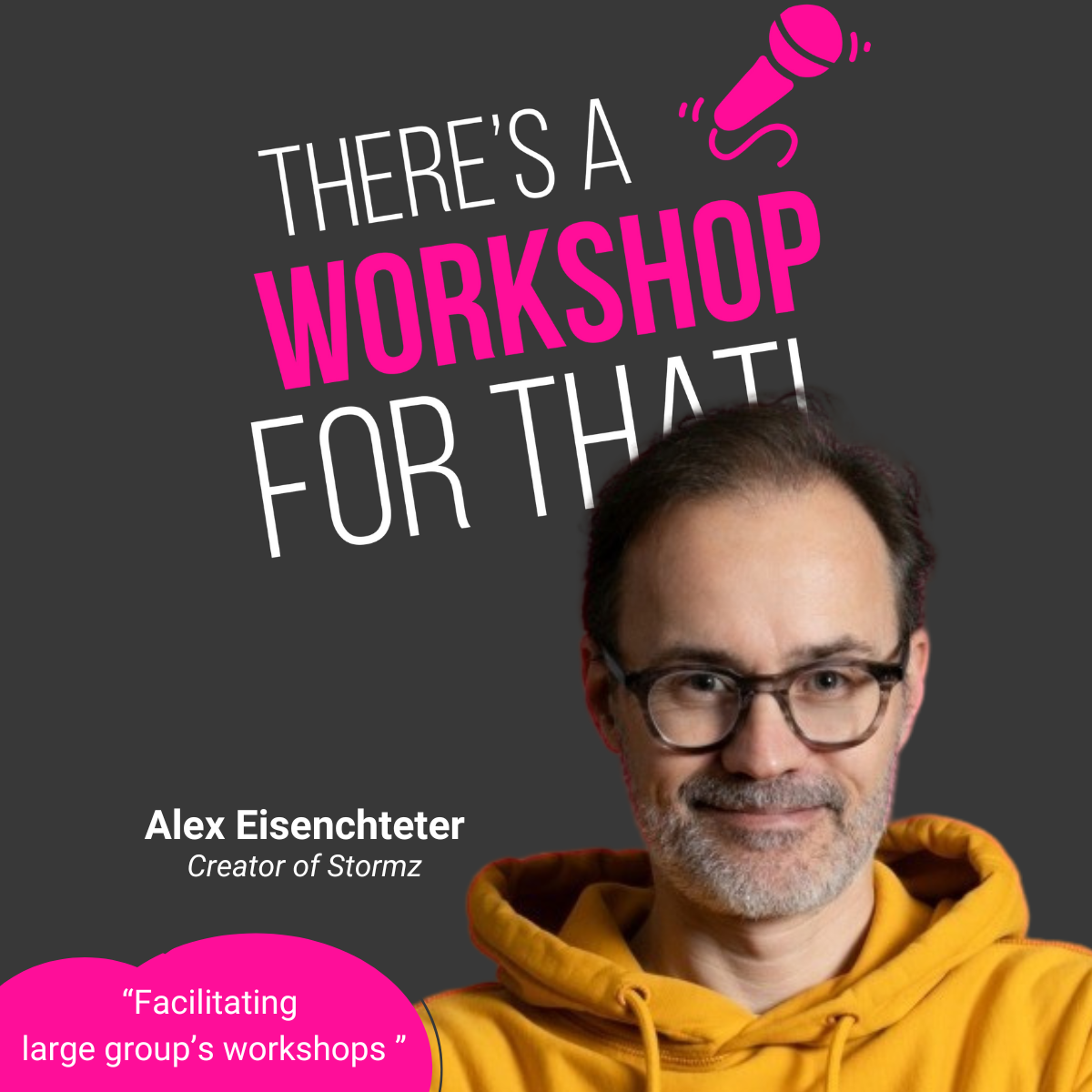 Épisode 57 - Facilitating large group workshops with Alexandre Eisenchteter