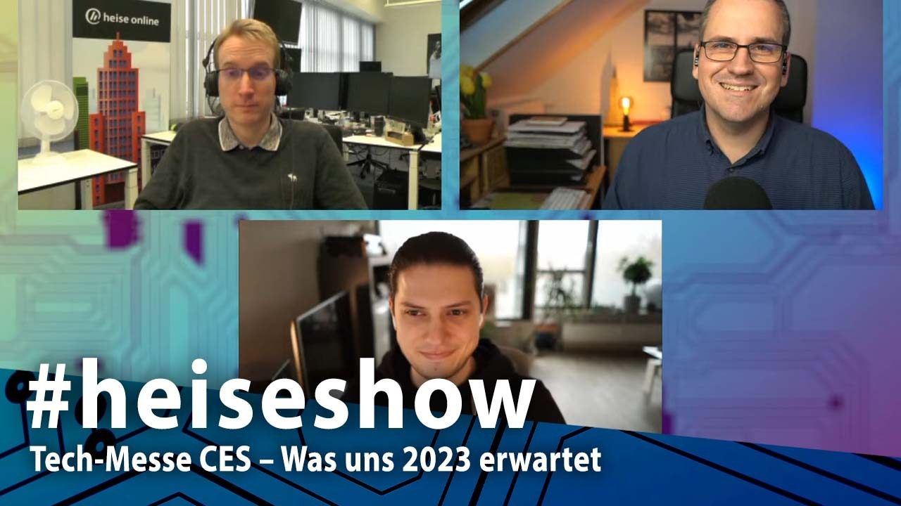 Tech-Messe CES – Was uns 2023 erwartet | #heiseshow
