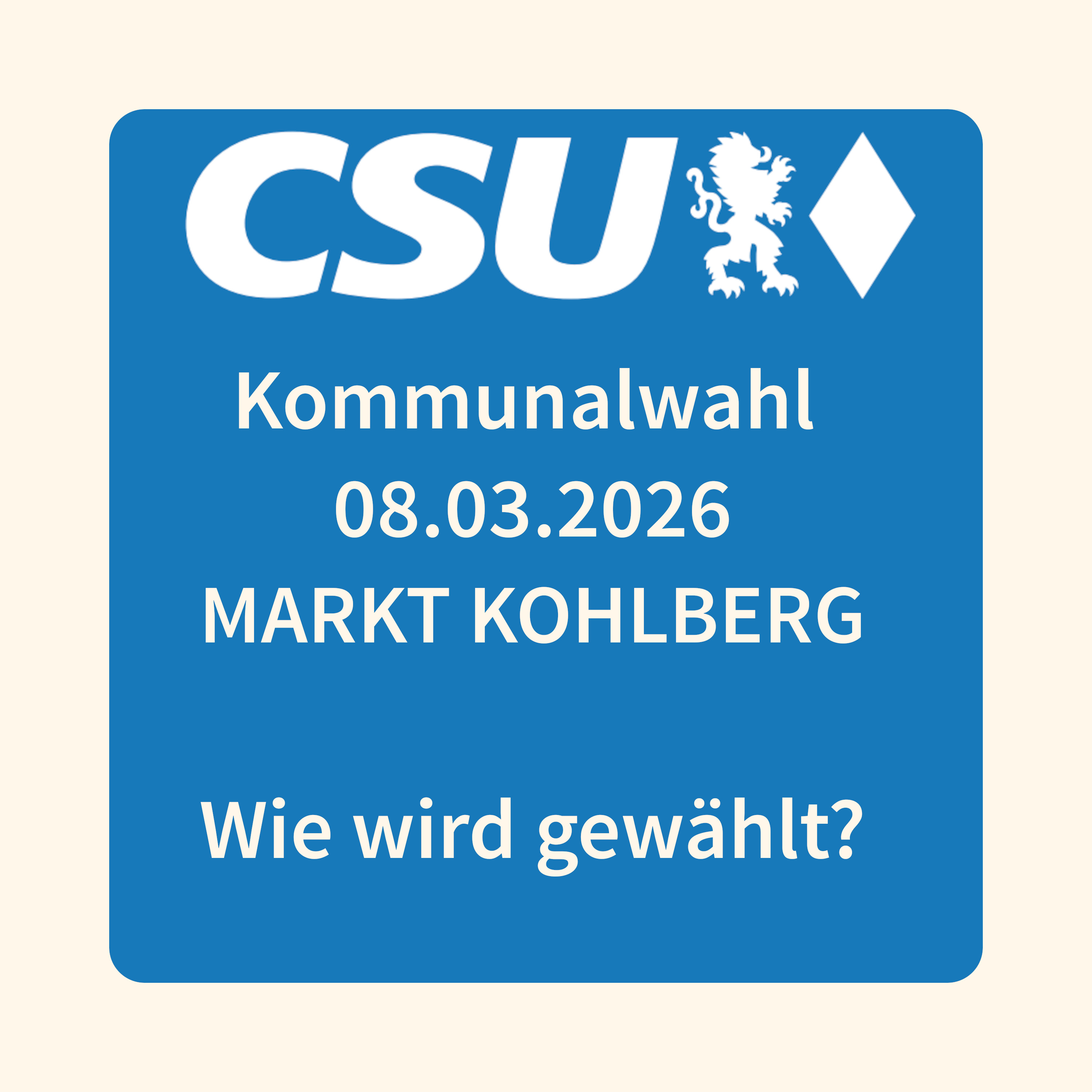 How to Kommunalwahl 2026 Kohlberg cover art