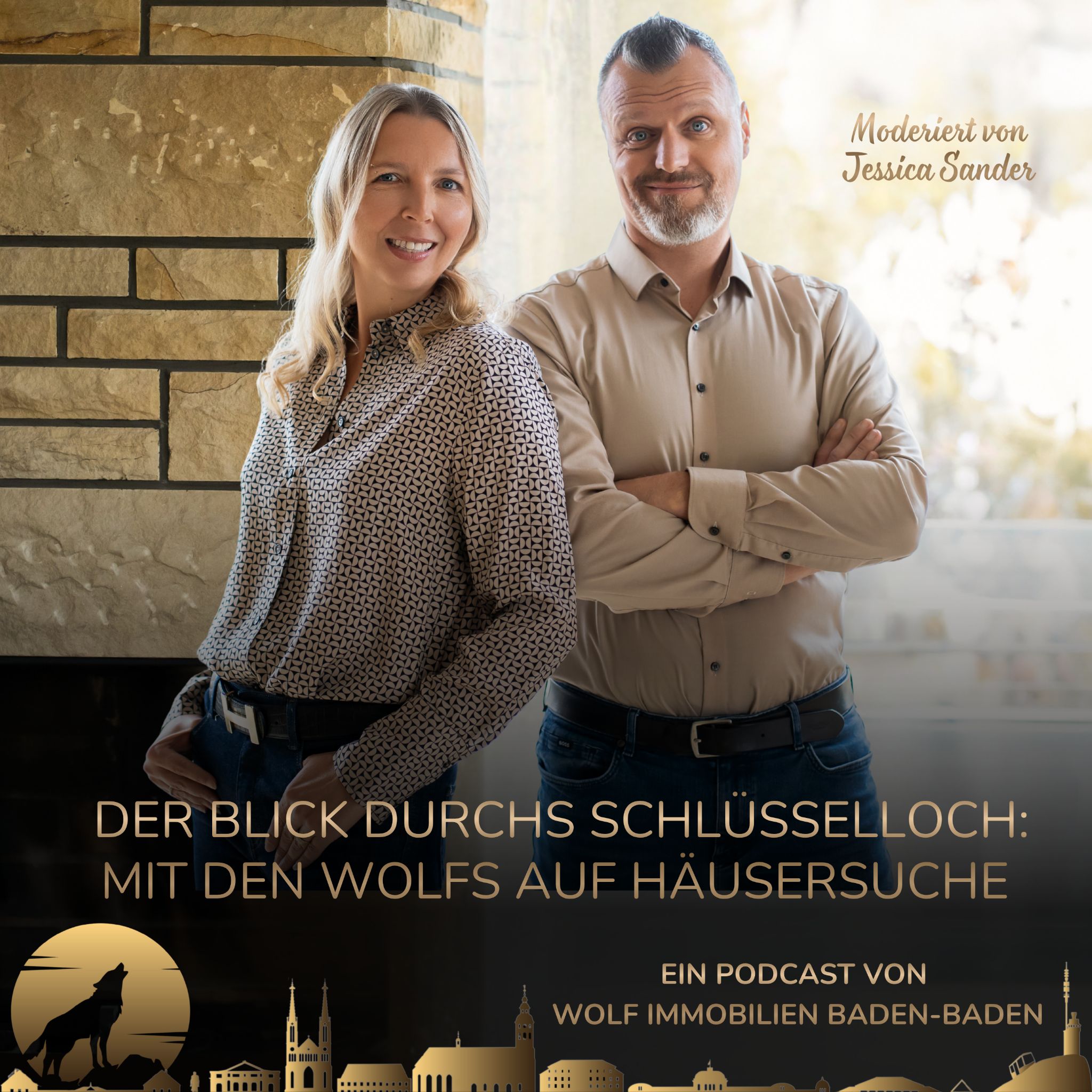 Der Blick durchs Schlüsselloch – mit den Wolfs auf Häusersuche