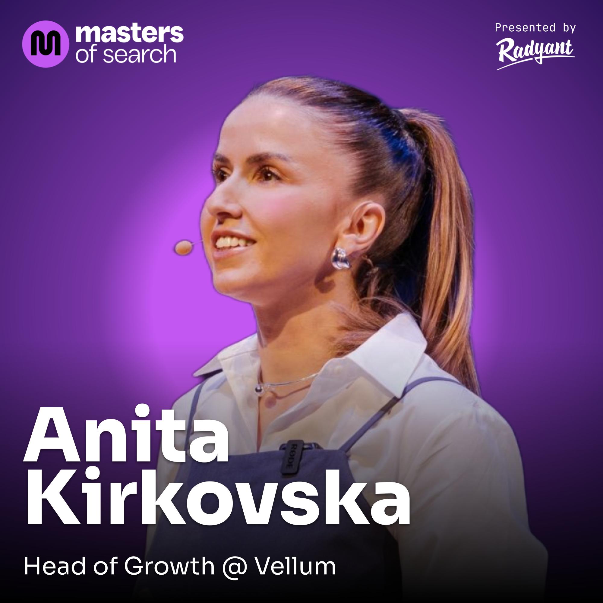 She saved $30k/year canceling Webflow | Anita Kirkovska, Head of Growth & Marketing @ Vellum episode artwork