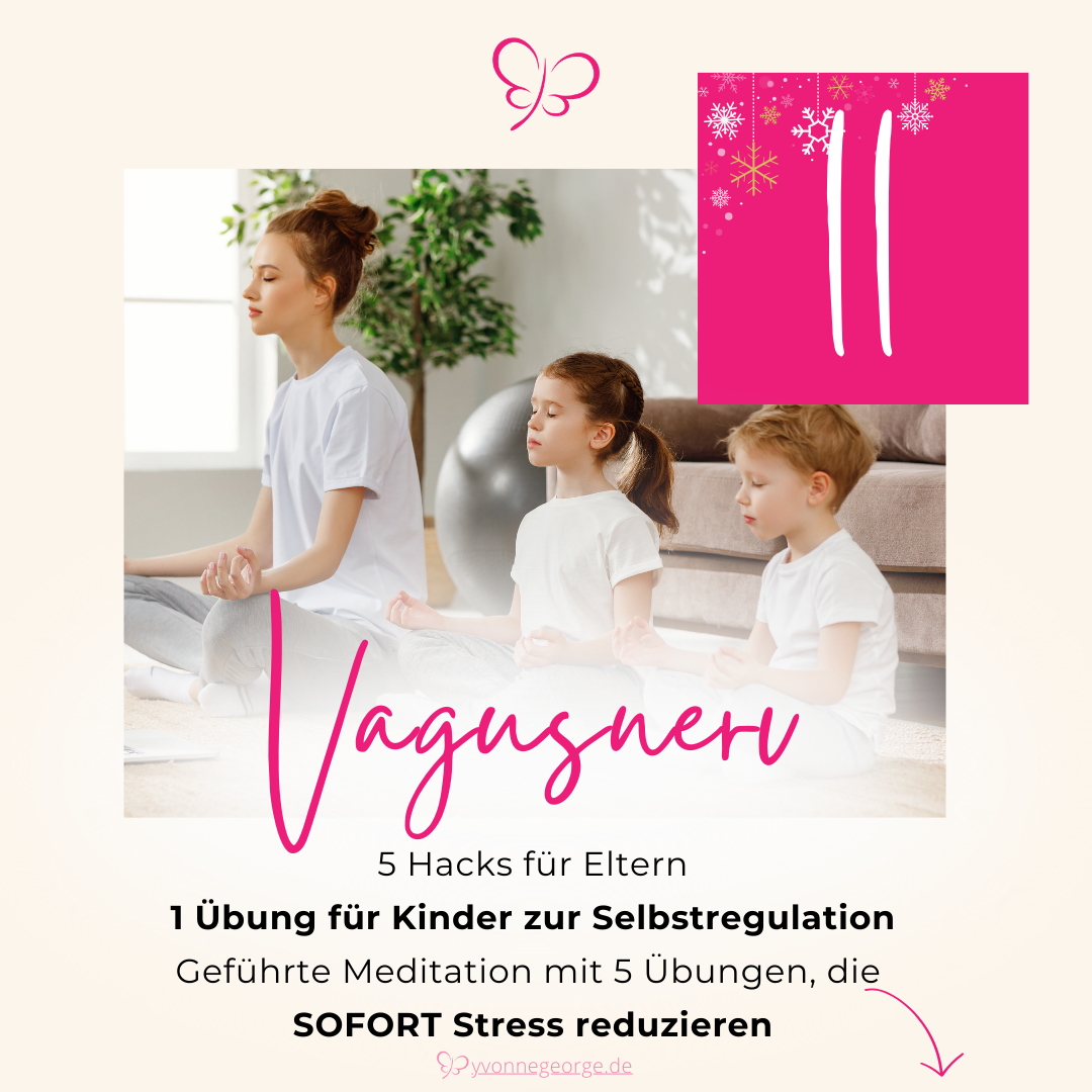 #75 Vagusnerv: 5 Hacks für Eltern + Übung für Kinder, die SOFORT Stress reduziert episode artwork