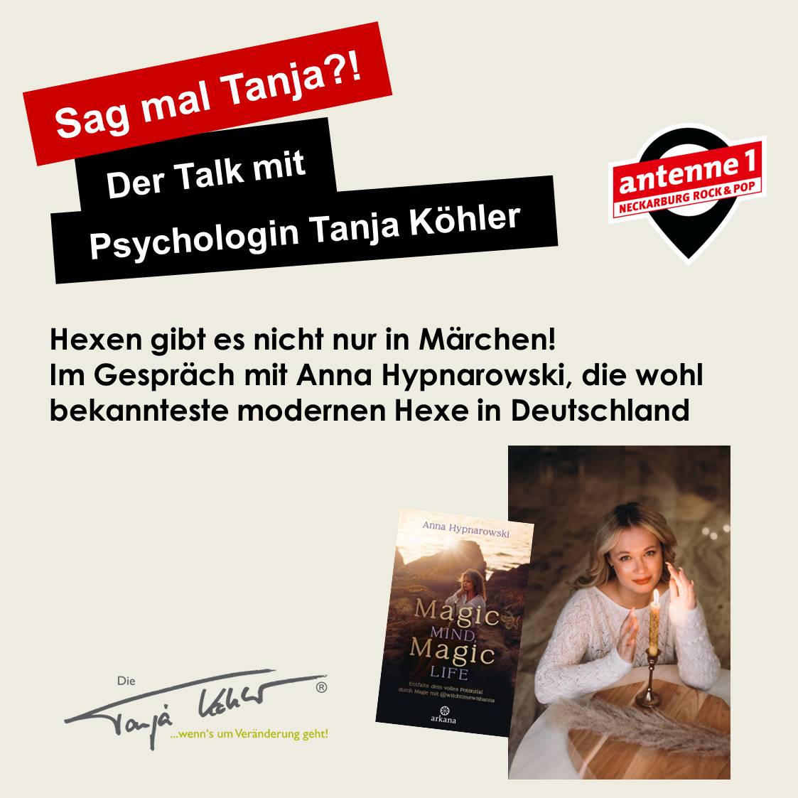 Sag mal Tanja?! Der Mini-Podcast rund um die Psychologie. Rund um das Leben.
