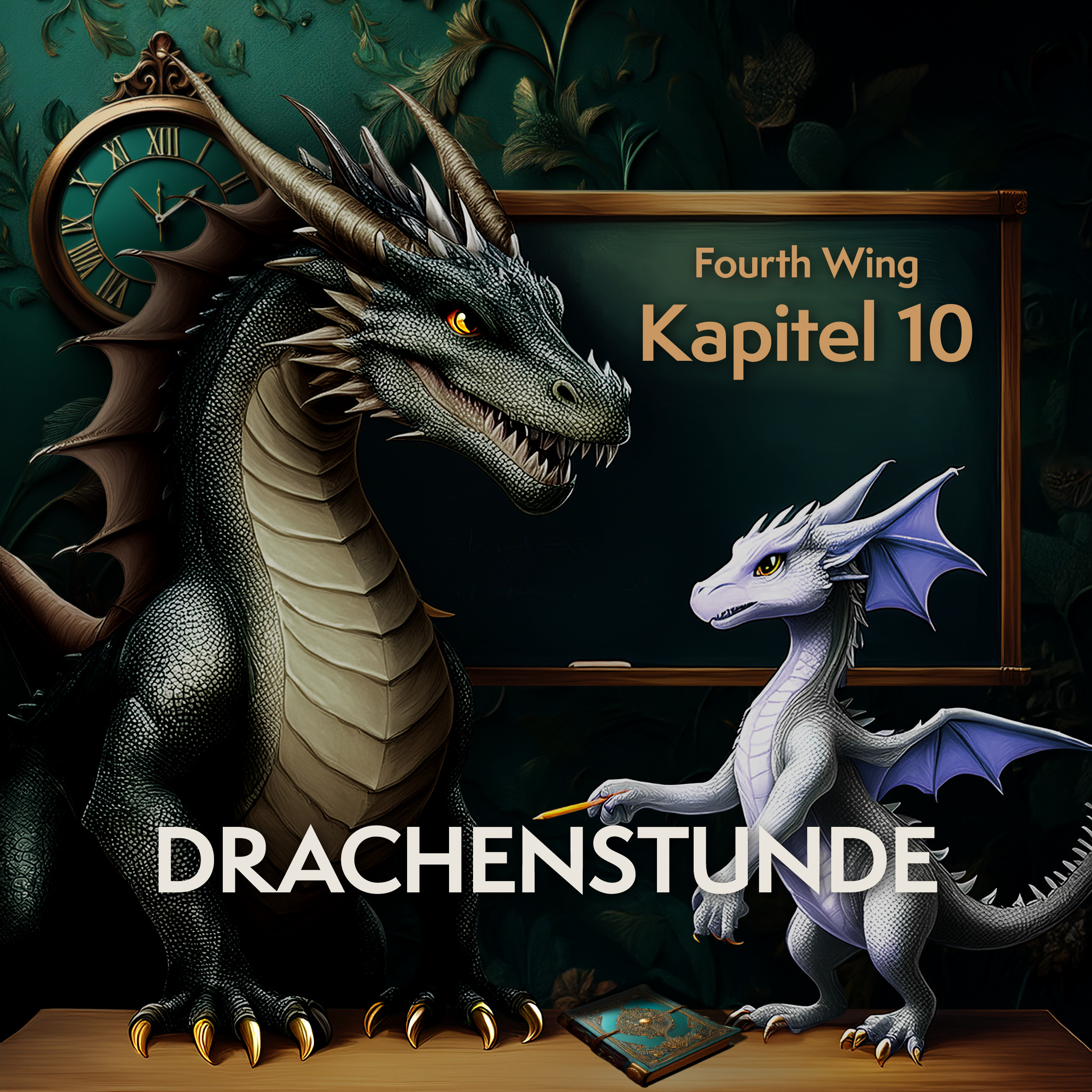 1.10 – Teil 2: Schuldgefühle, Stirnfalten & ein blumiger Typ (Fourth Wing, Kapitel 10) episode artwork