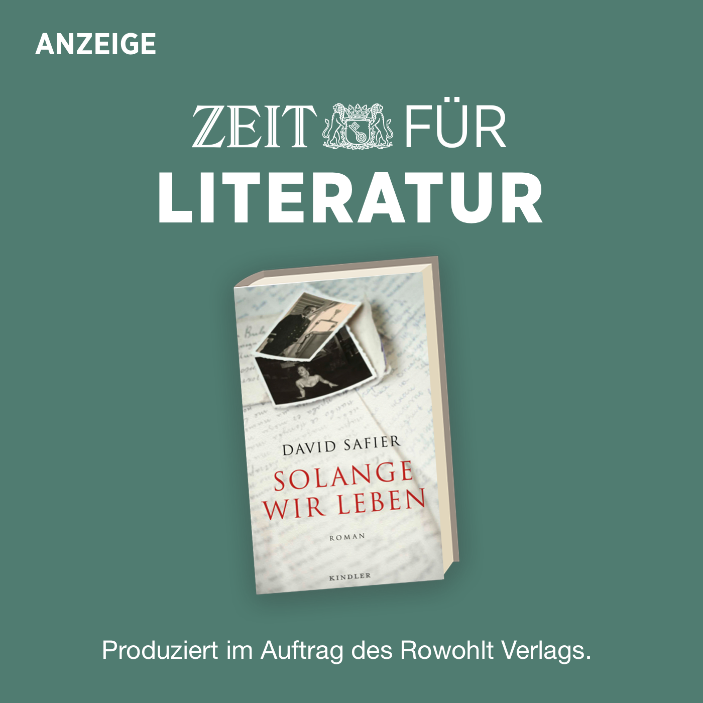 ZEIT für Literatur – Der Vorlesepodcast des ZEIT Verlags
