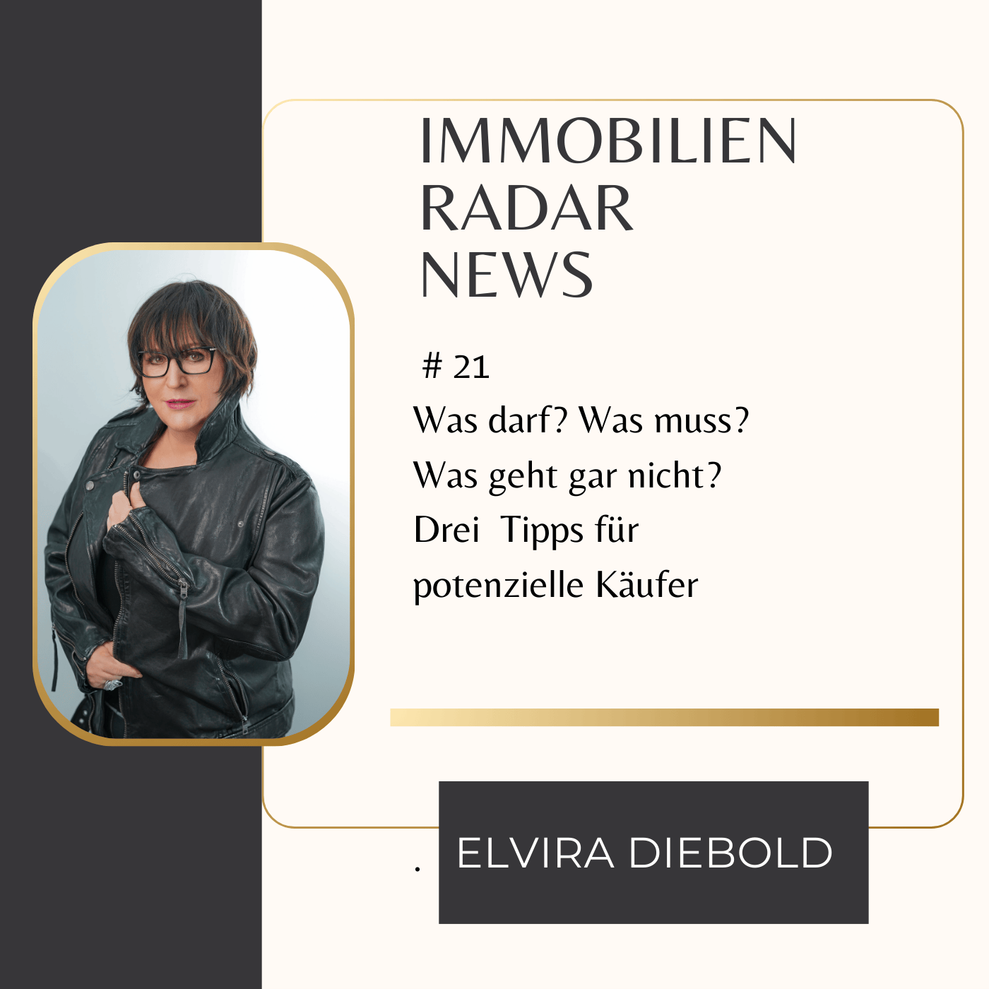 Elvira Diebold: Immobilien auf der Tonspur