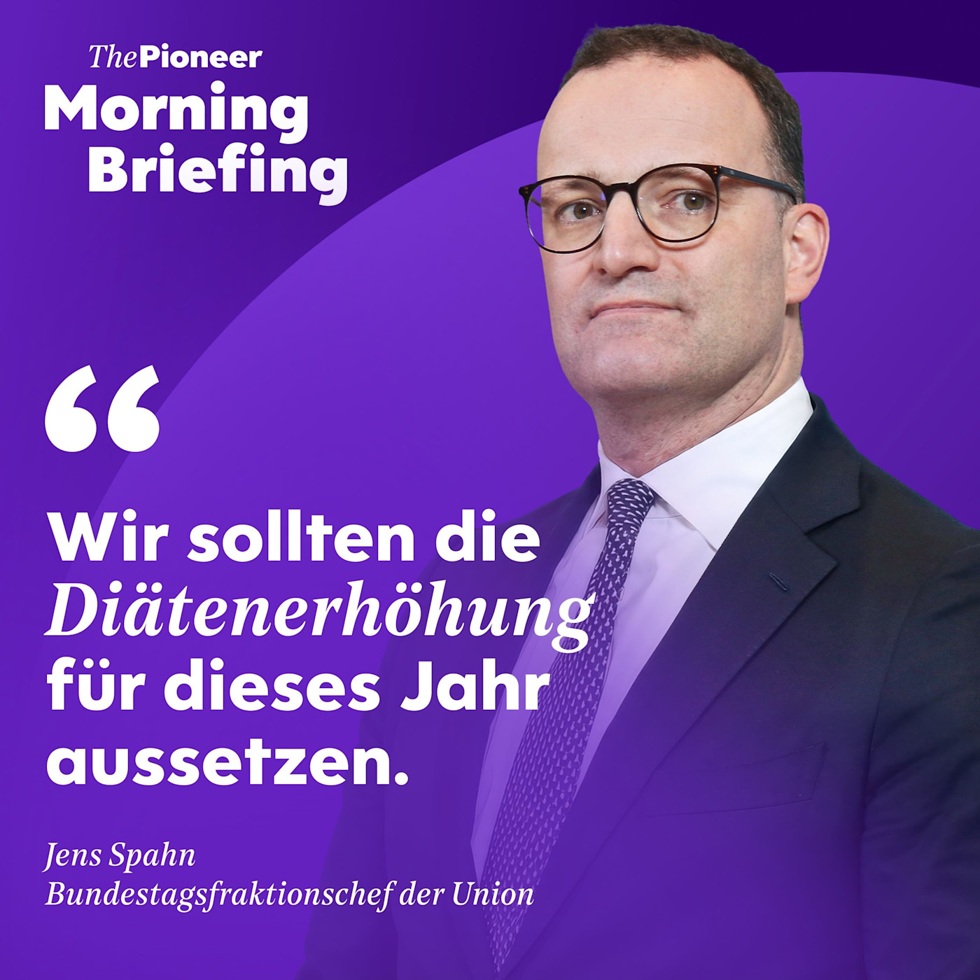 Spahn stoppt Diätenerhöhung | KI-Börsengang sorgt für Aufsehen | 50 Jahre Roncalli episode artwork