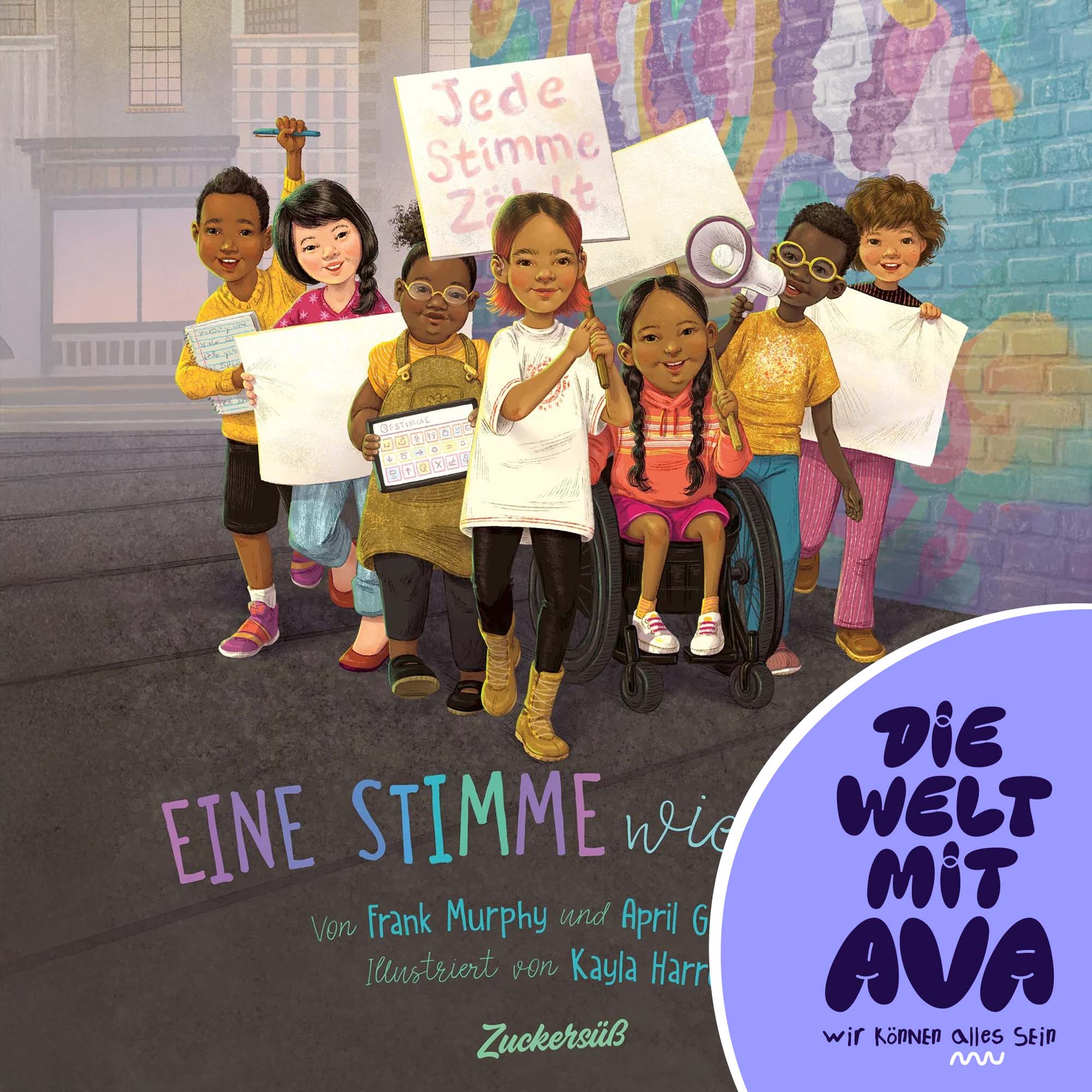 Die Welt mit Ava – Die Kinderstimme für Mut, Vielfalt & Selbstvertrauen (Kinderpodcast 3-8 Jahre)