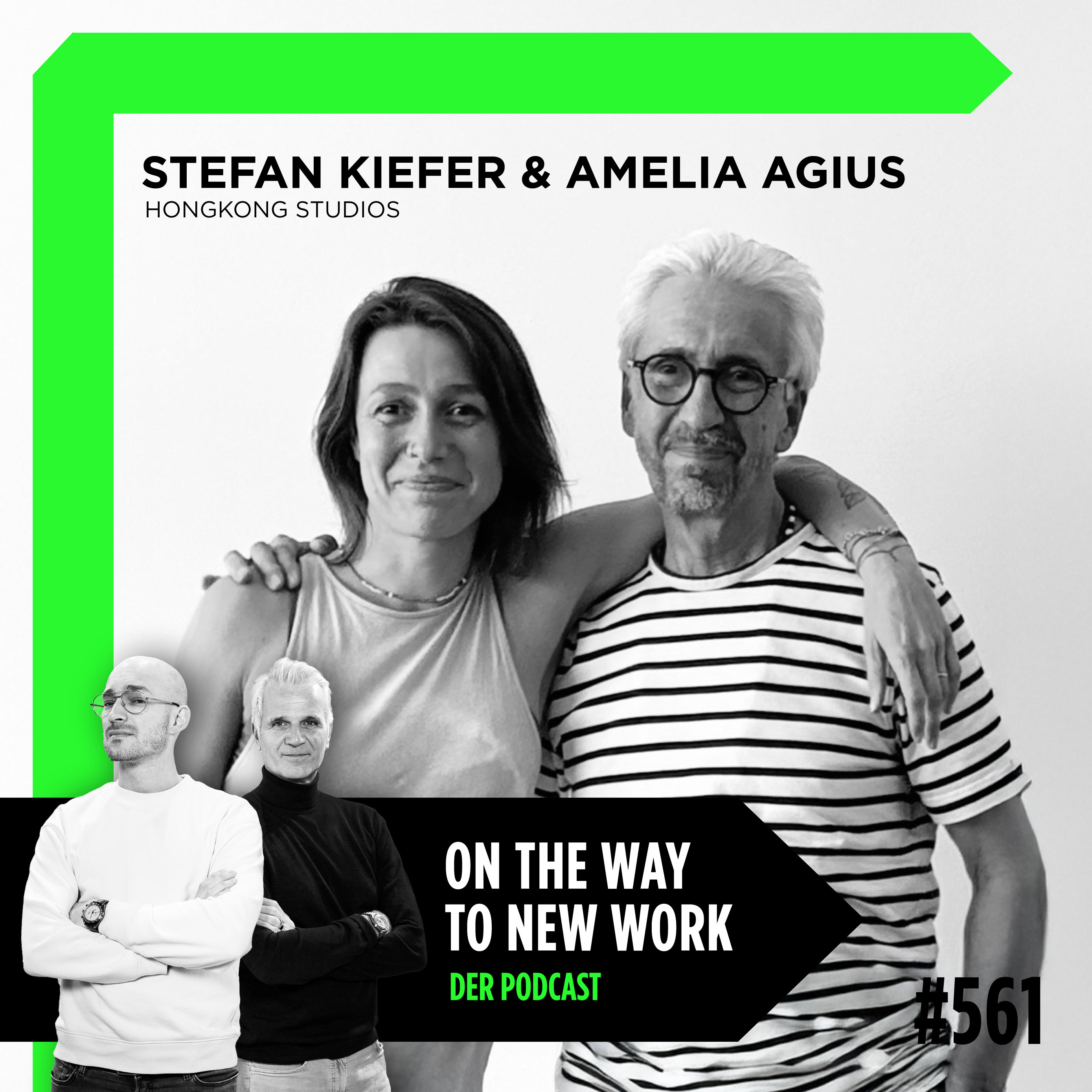 #561 Stefan Kiefer und Amelie Agius | HONGKONG STUDIOS