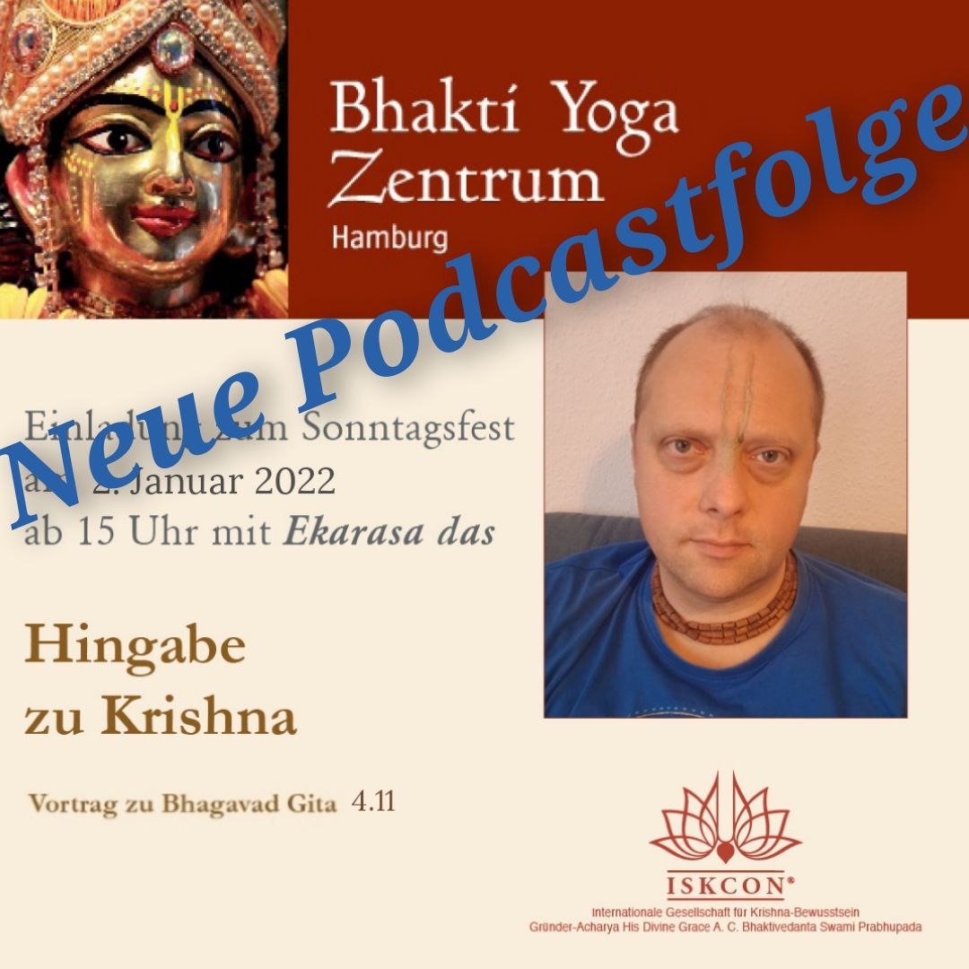 Hingabe zu Krishna – Vortrag zu Bhagavad Gita 4.11 episode artwork