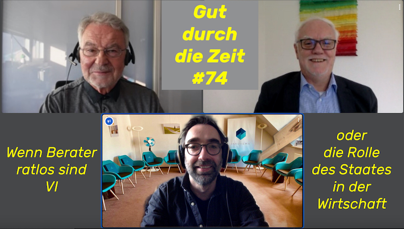 Gut durch die Zeit. Der Podcast rund um Mediation, Konflikt-Coaching und Organisationsberatung.