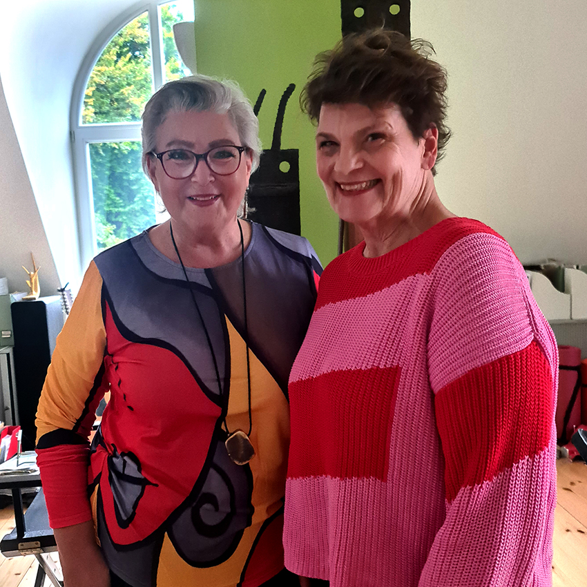 Schwarz hören: Petra Schwarz im Gespräch mit Gayle Tufts über Leben und Tod