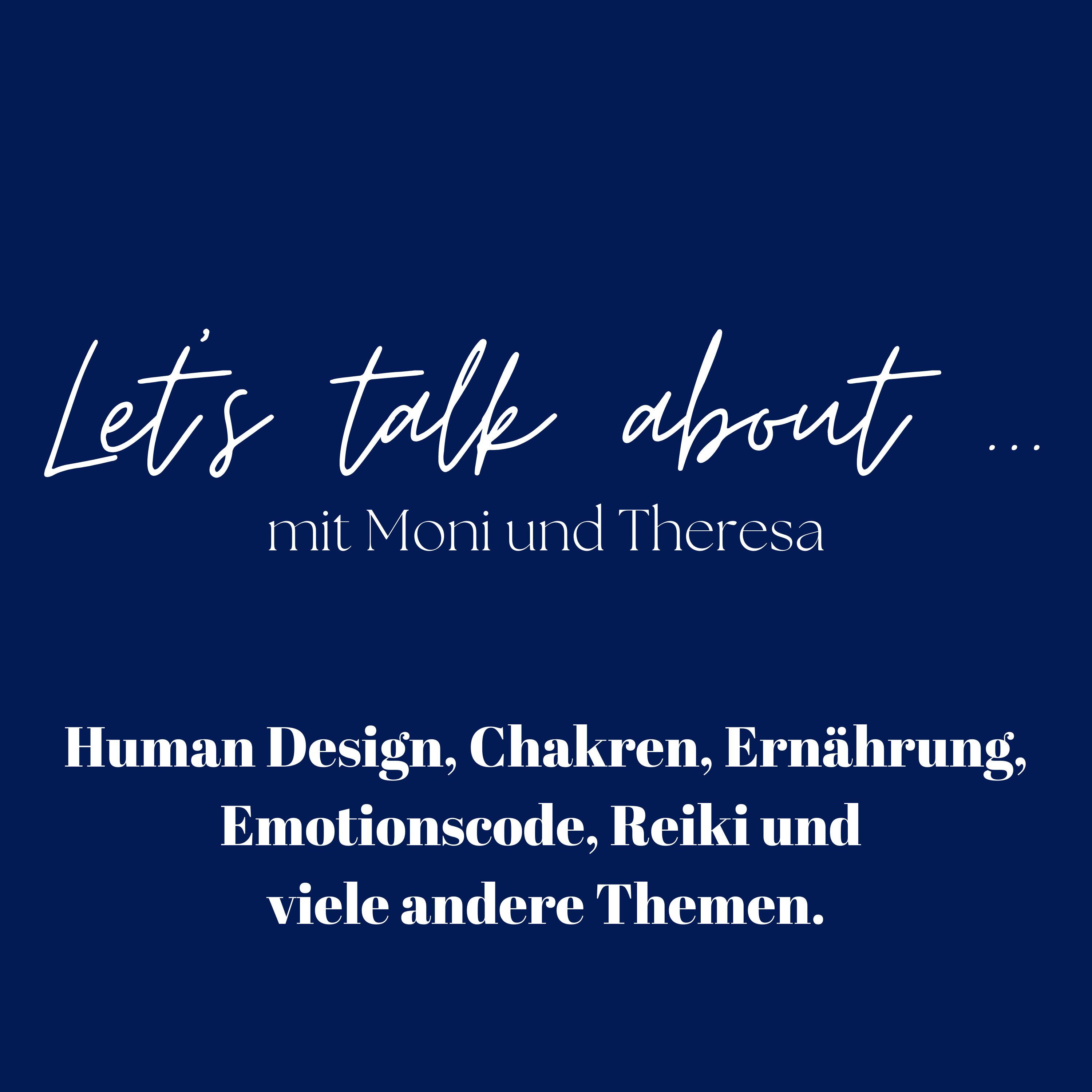 Let\'s talk about...