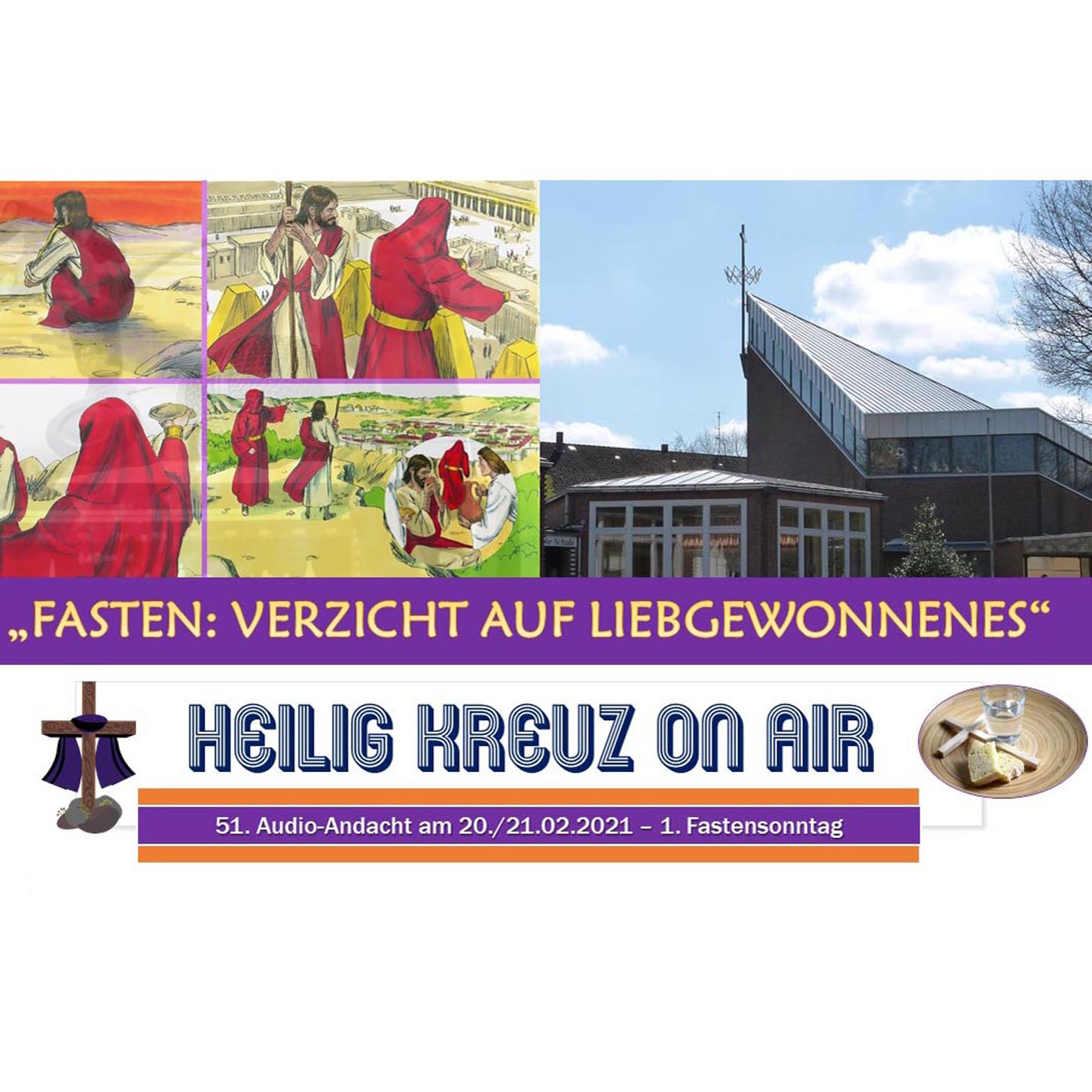 Heilig Kreuz Podcast zum 1. Fastensonntag episode artwork