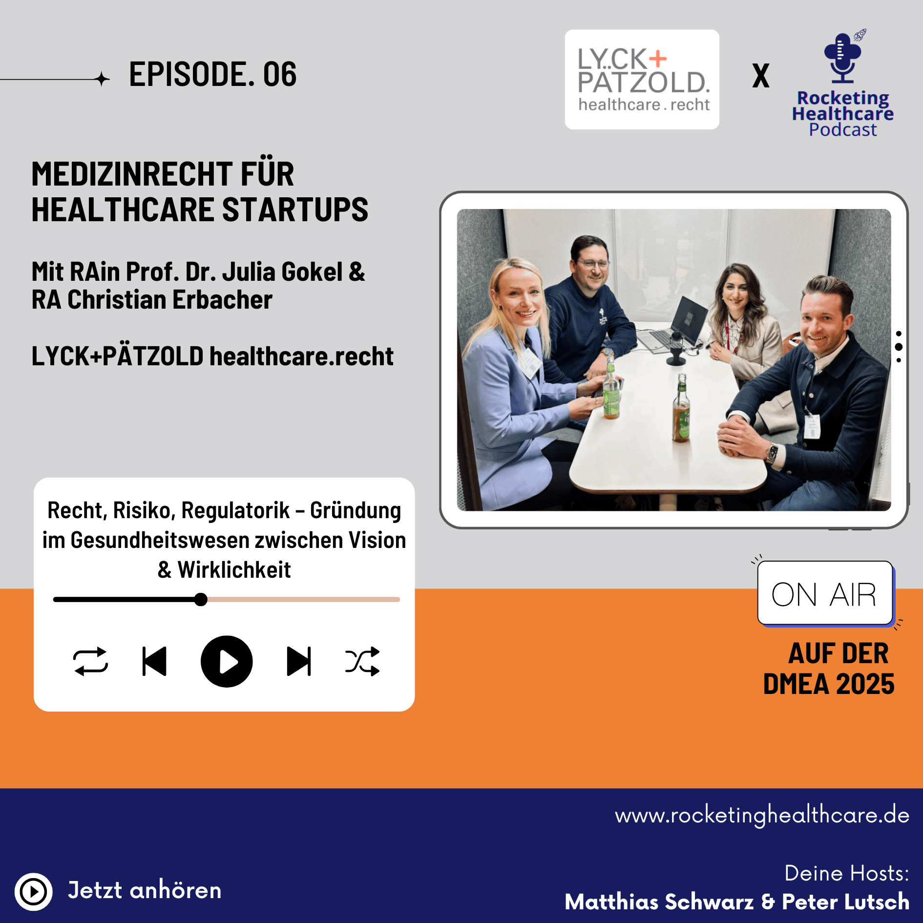 Rocketing Healthcare: Startups & Innovationen im Gesundheitswesen